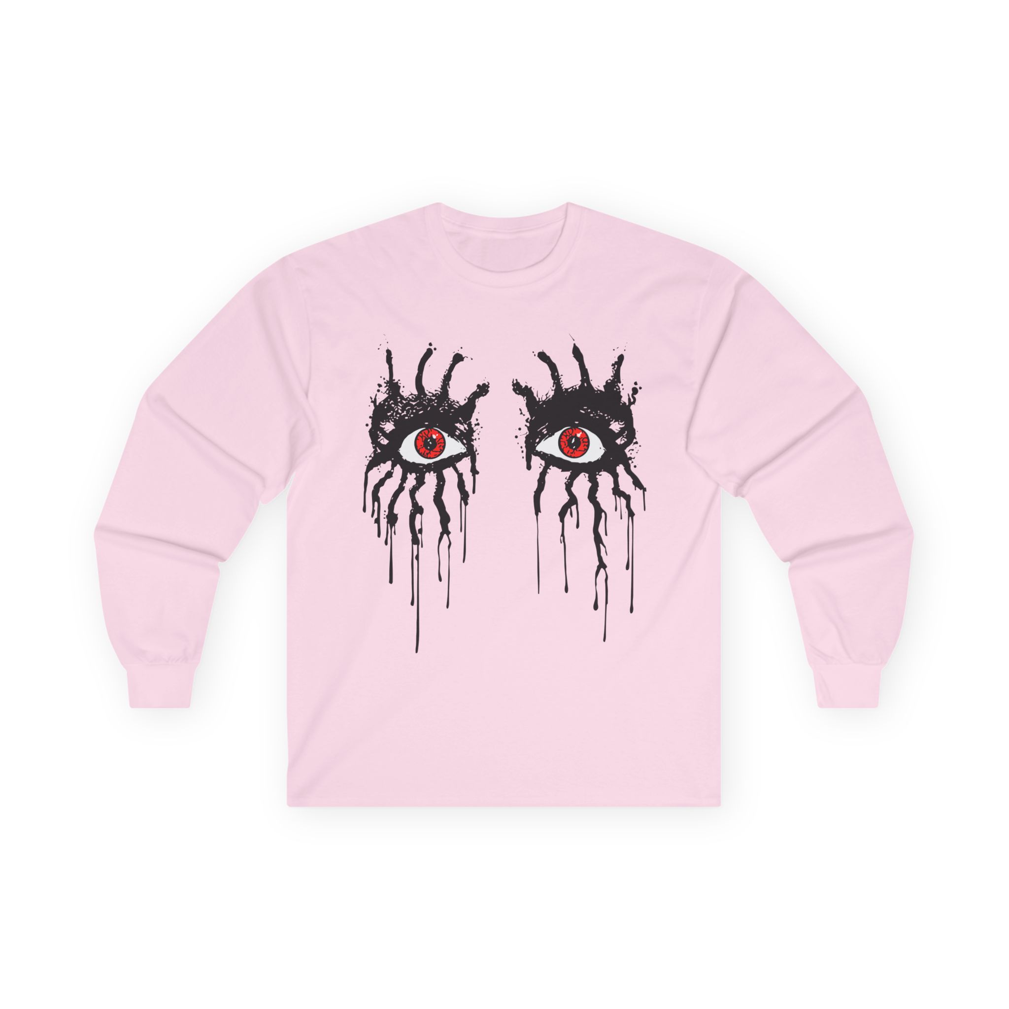 Alice Cooper Dripping Eyes Unisex Ultra Cotton Long Sleeve Tee