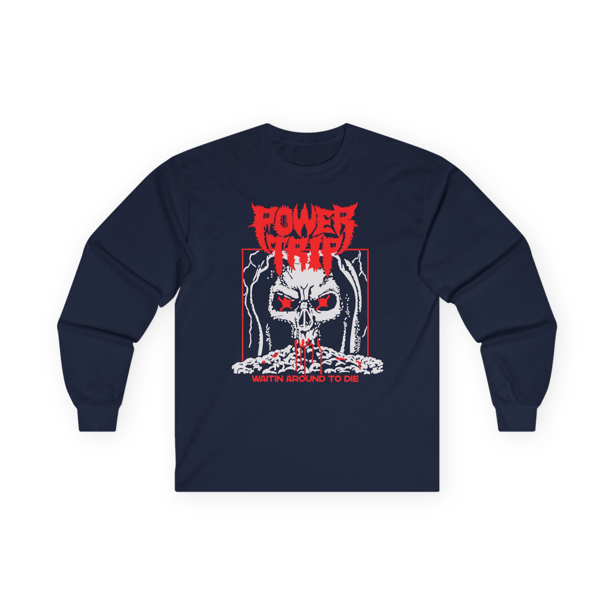 Power Trip Waiting Unisex Ultra Cotton Long Sleeve Tee