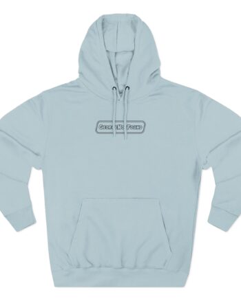 Georgenotfound Logo Three-Panel Fleece Hoodie