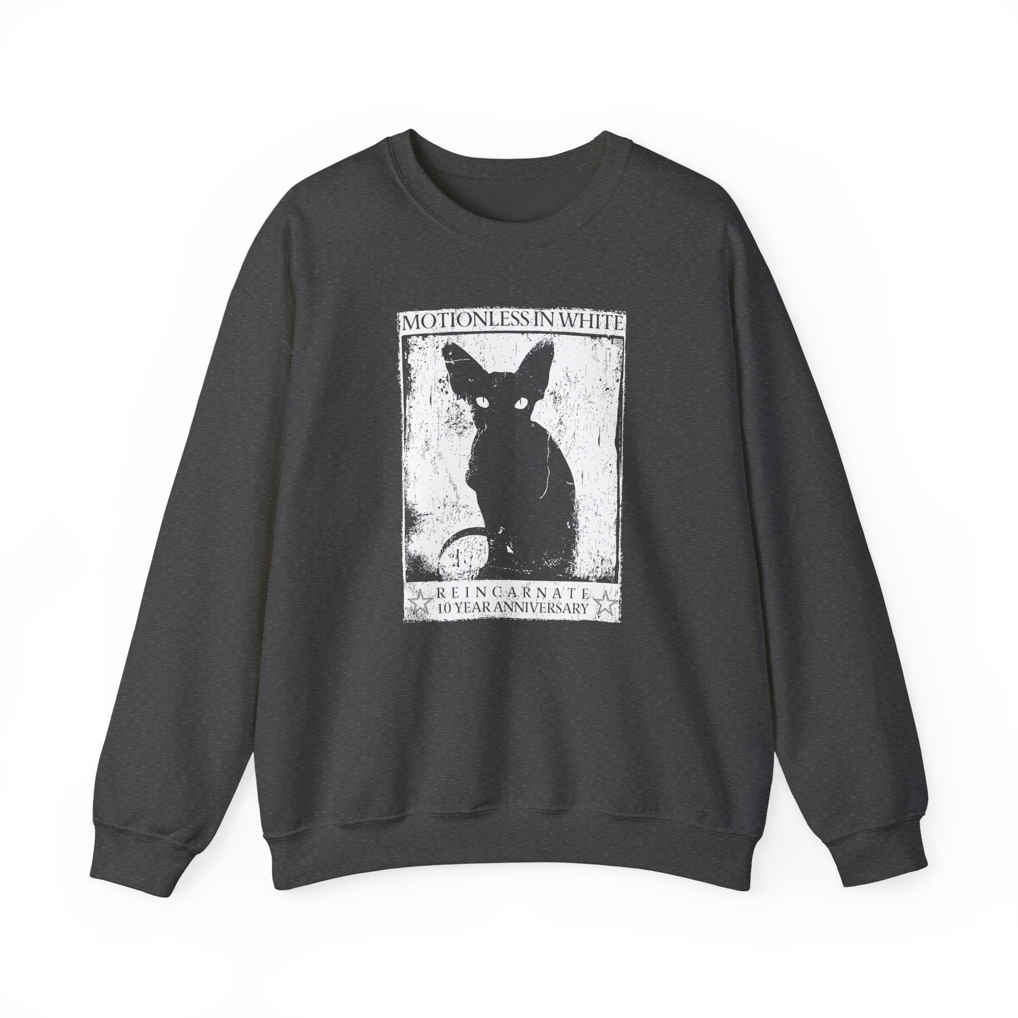 Motionless in White Reincarnate Sphynx Unisex Heavy Blendâ„¢ Crewneck Sweatshirt