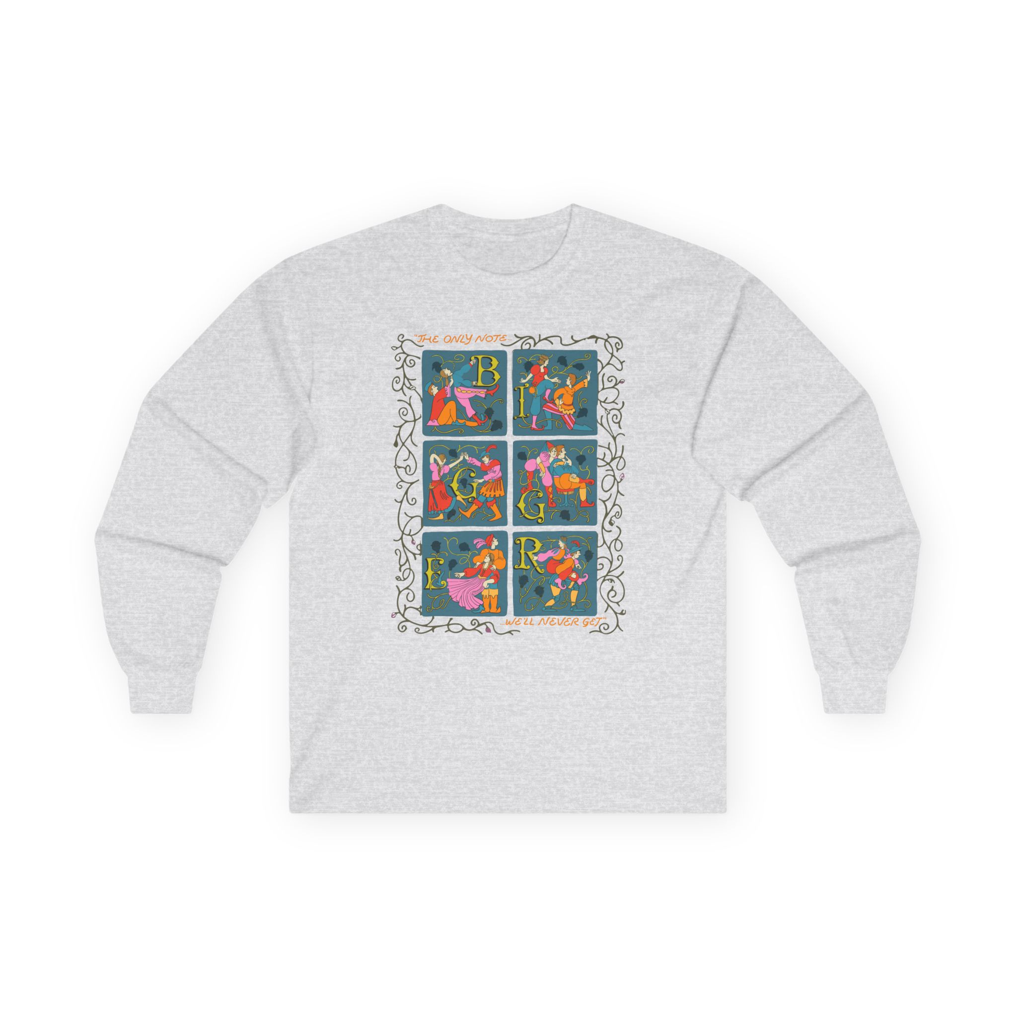 Drawfee Medieval Improvisation Unisex Ultra Cotton Long Sleeve Tee