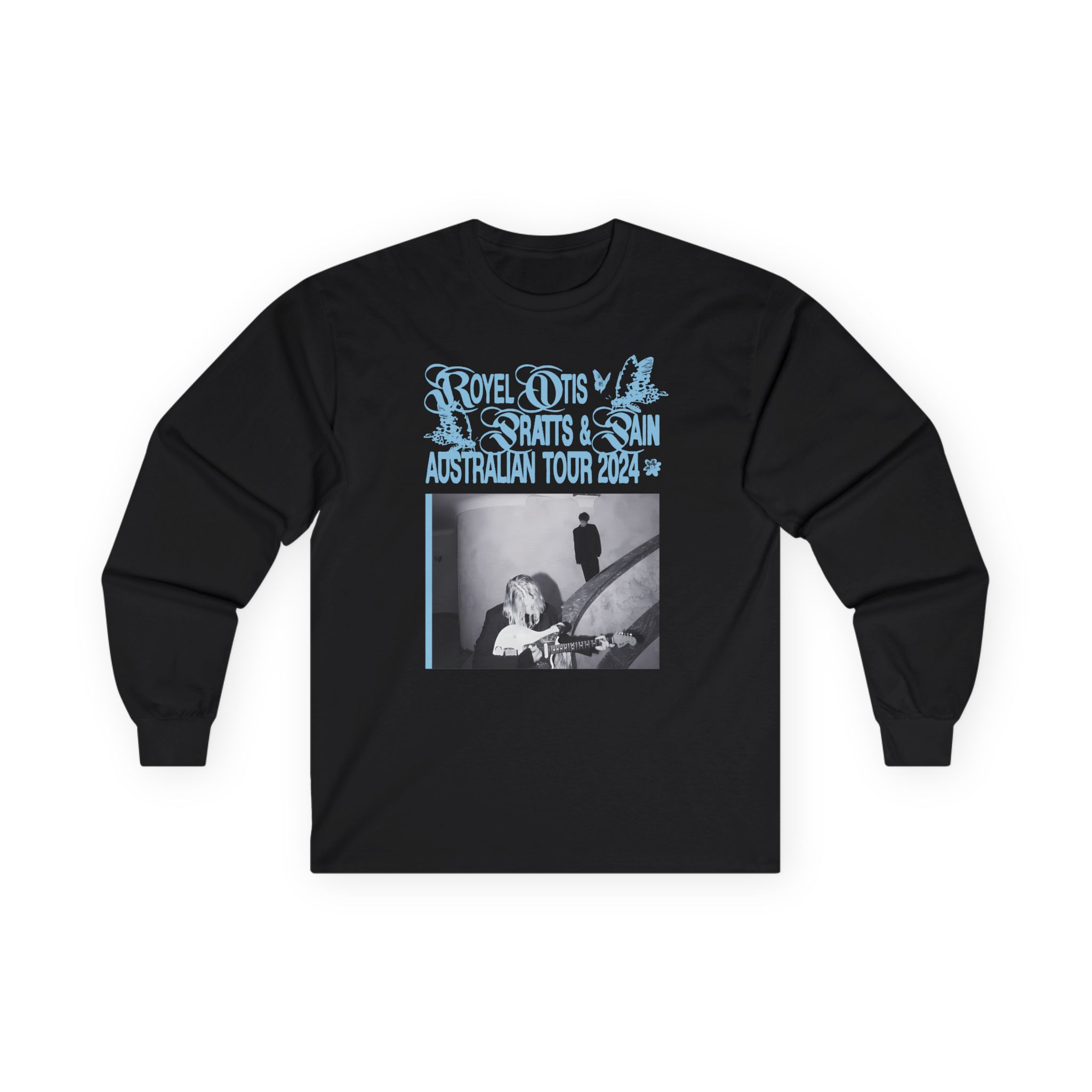 Royel Otis Band Pratts and Pain Australian Tour 2024 Unisex Ultra Cotton Long Sleeve Tee