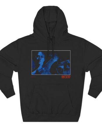 Wormrot Hiss Album Cover Three-Panel Fleece Hoodie