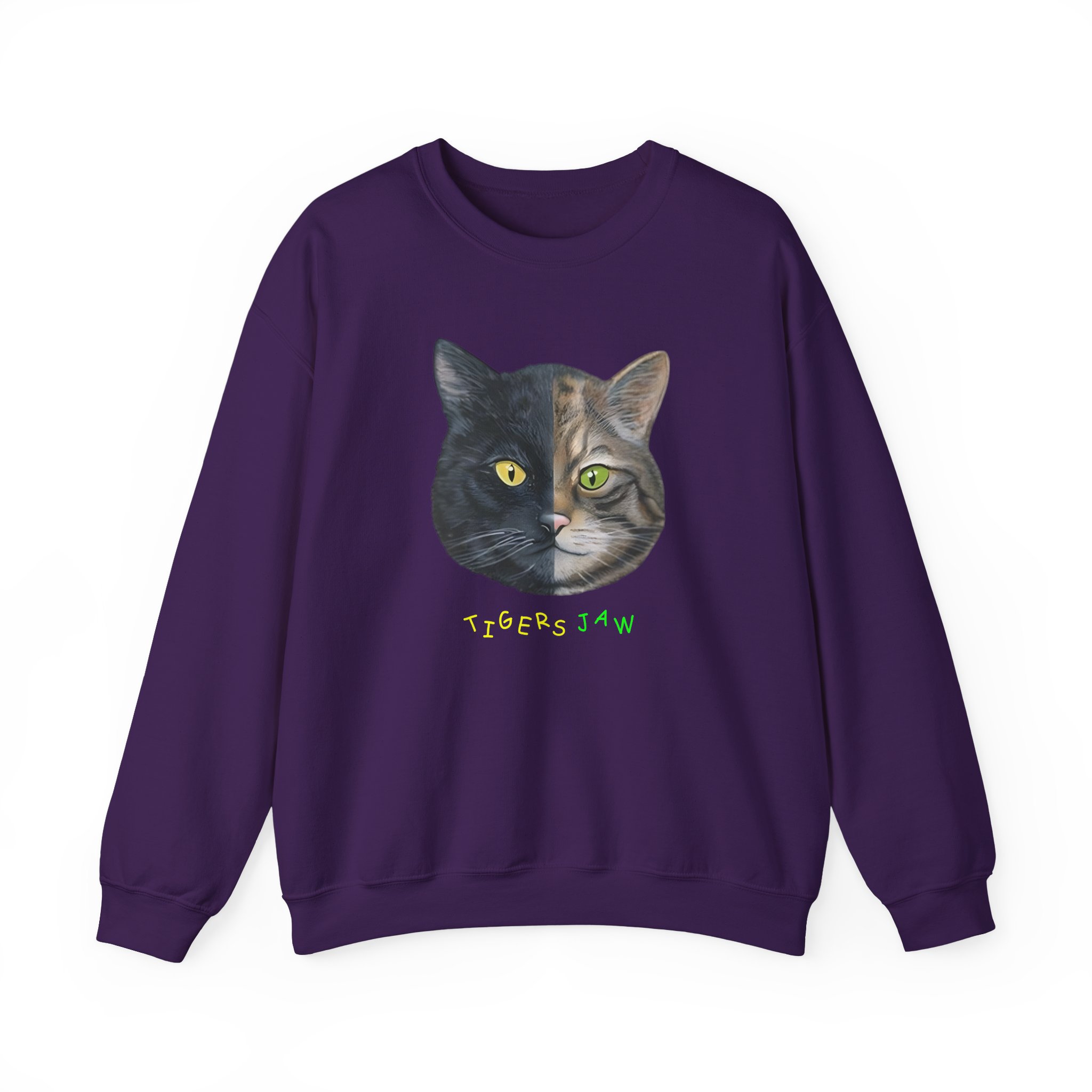 Tigers Jaw Cat Unisex Heavy Blendâ„¢ Crewneck Sweatshirt