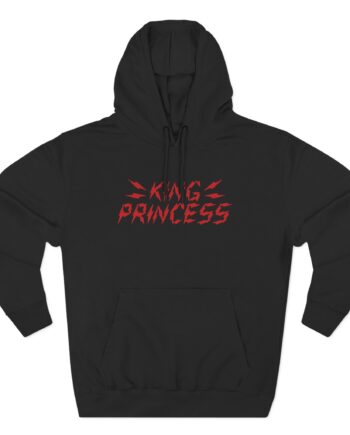 King Princess Three-Panel Fleece Hoodie