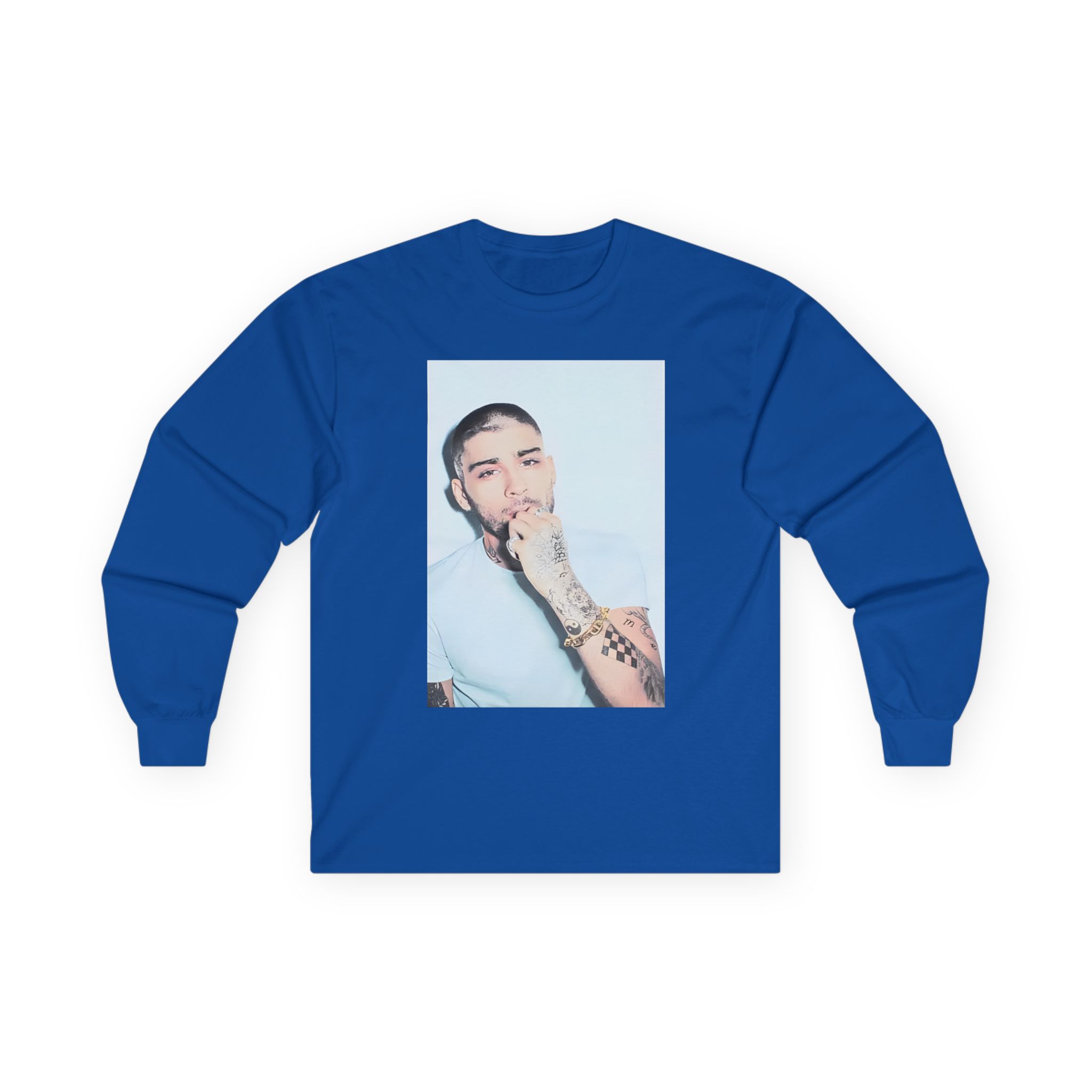 Zayn Malik Photo Unisex Ultra Cotton Long Sleeve Tee