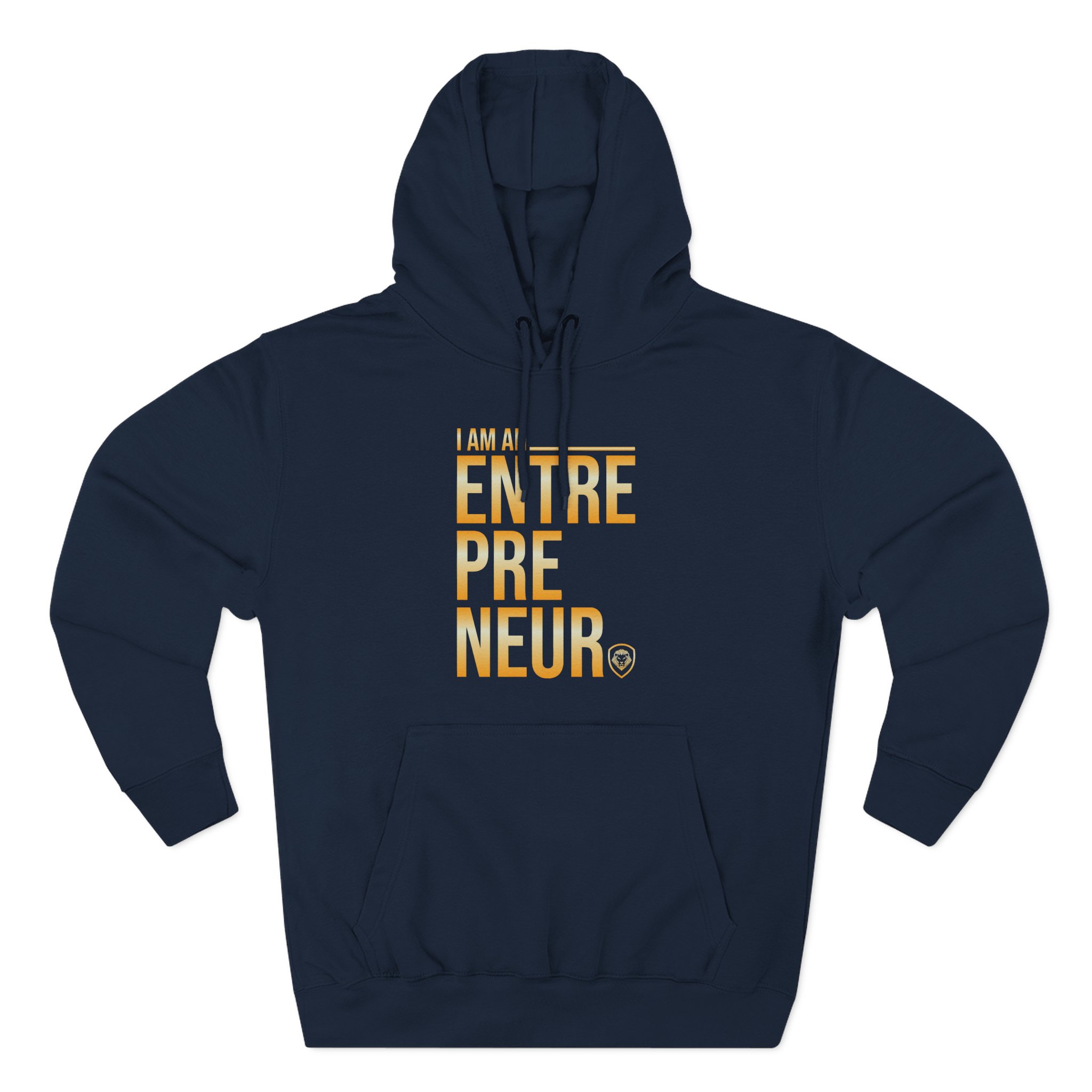 Valuetainment I Am an Entrepreneur Three-Panel Fleece Hoodie