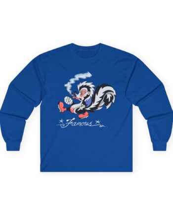 Kim Petras Famous Skunk Boxy Unisex Ultra Cotton Long Sleeve Tee