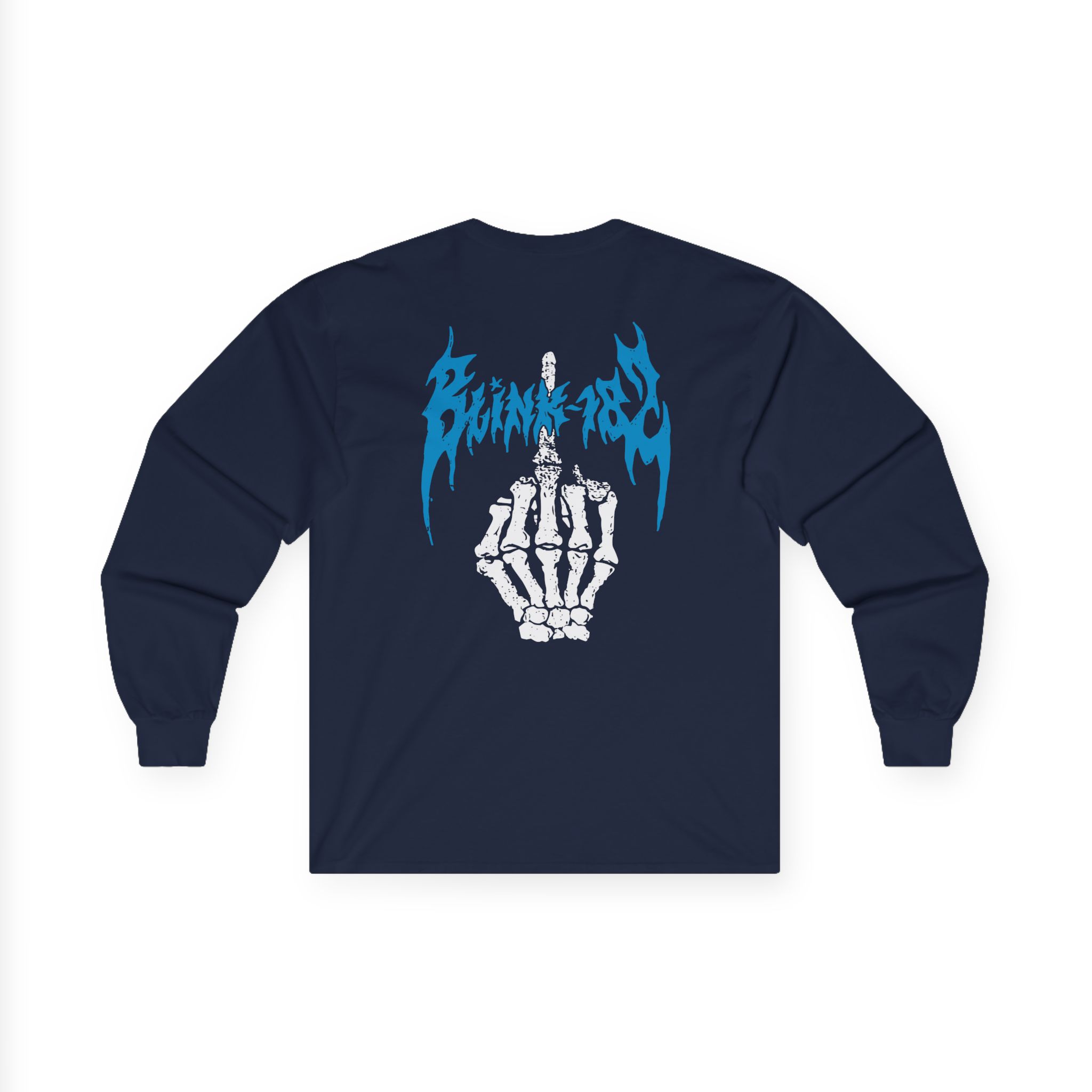 Blink 182 Middle Finger Unisex Ultra Cotton Long Sleeve Tee
