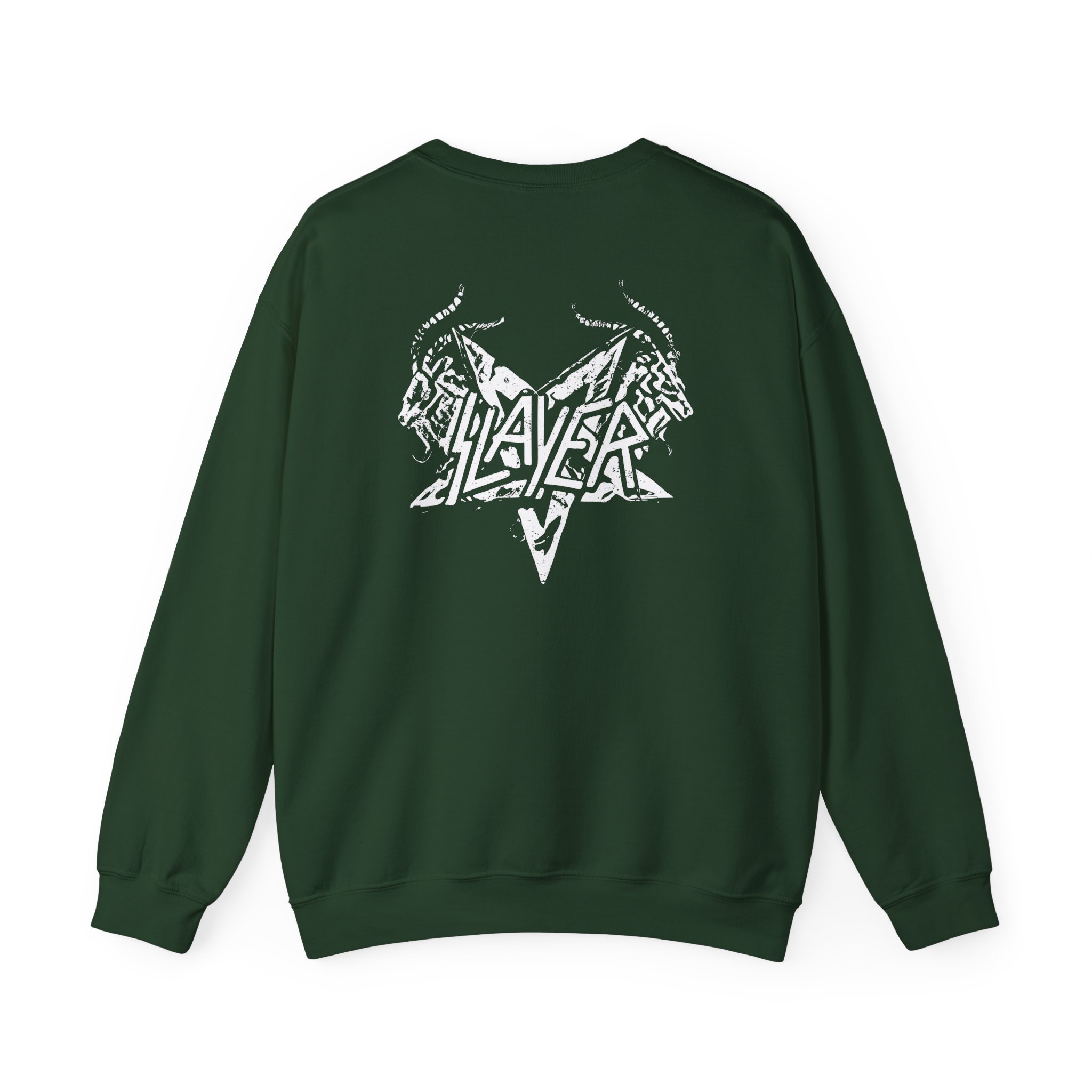 Slayer Horns Unisex Heavy Blendâ„¢ Crewneck Sweatshirt