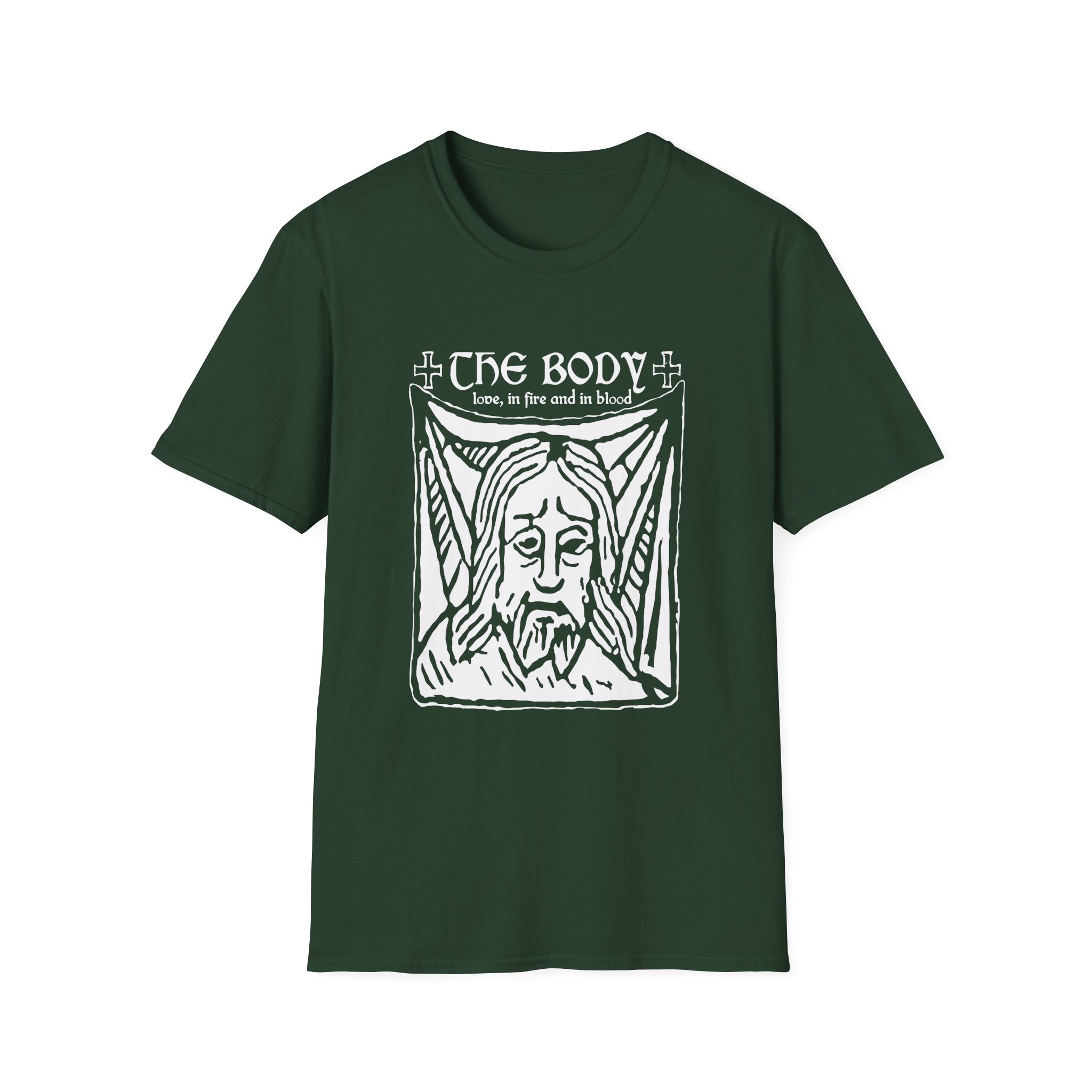 The Body Fire and Blood Unisex Softstyle T-Shirt
