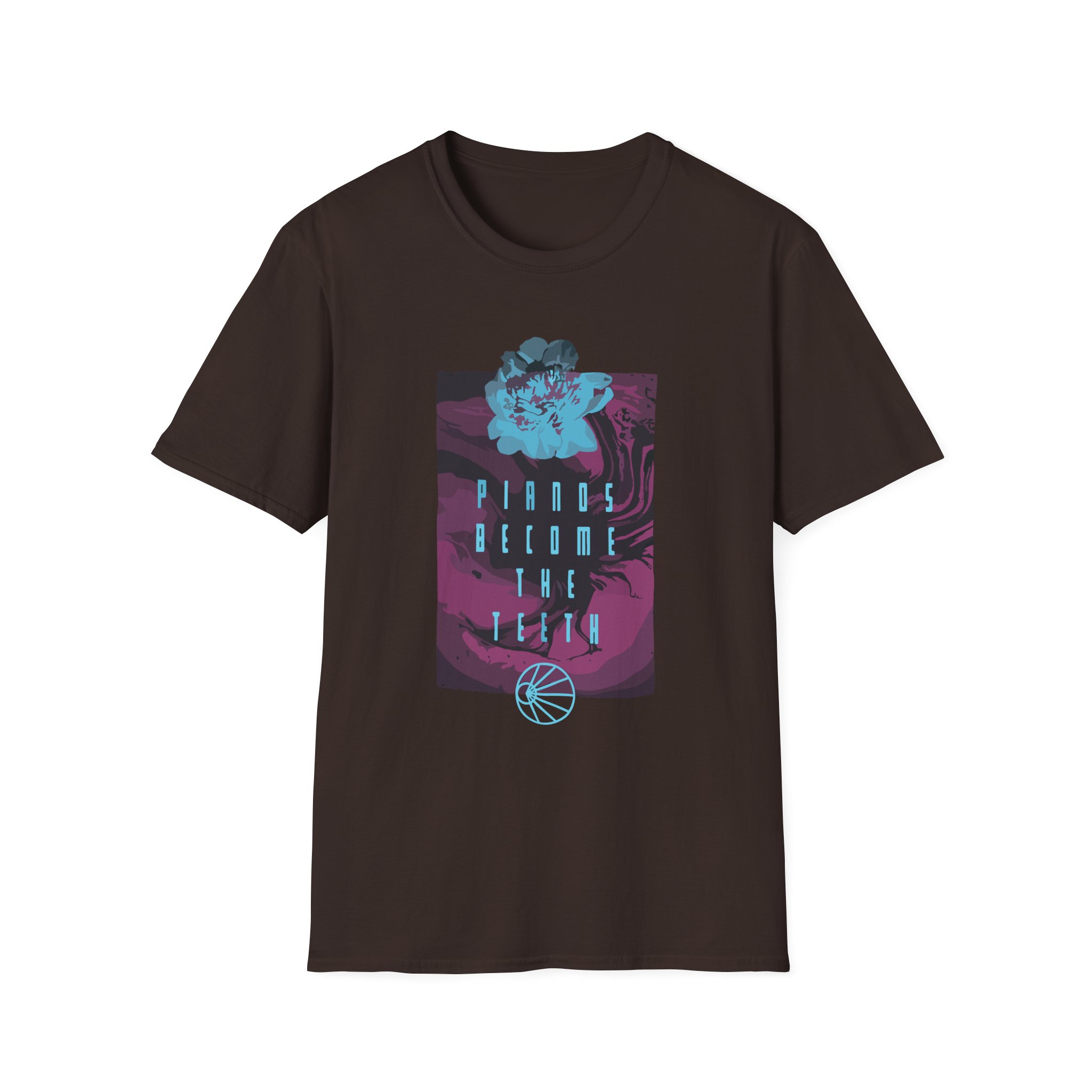 Pianos Become the Teeth Abstract Flowers Unisex Softstyle T-Shirt