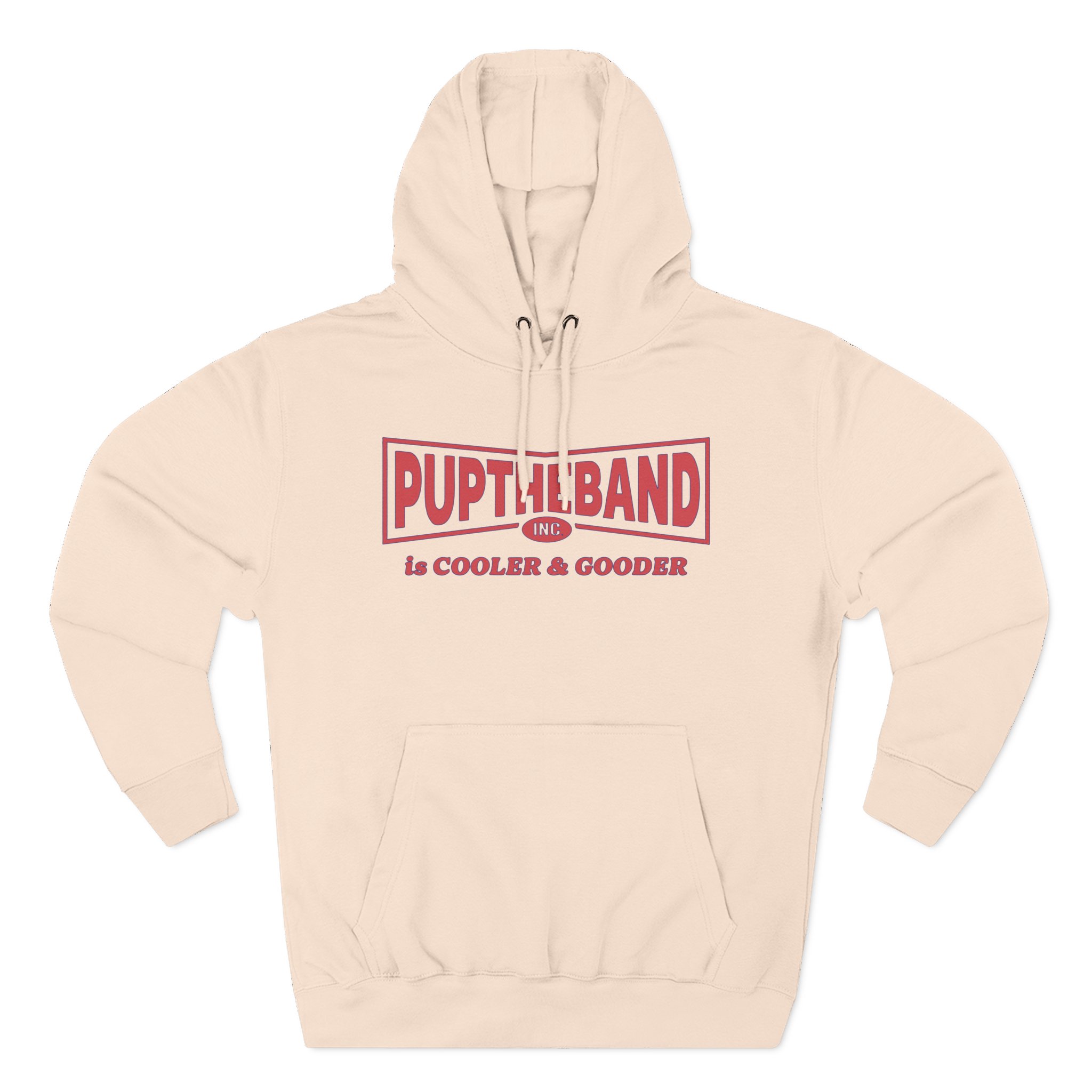 Pup Cooler & Gooder Three-Panel Fleece Hoodie