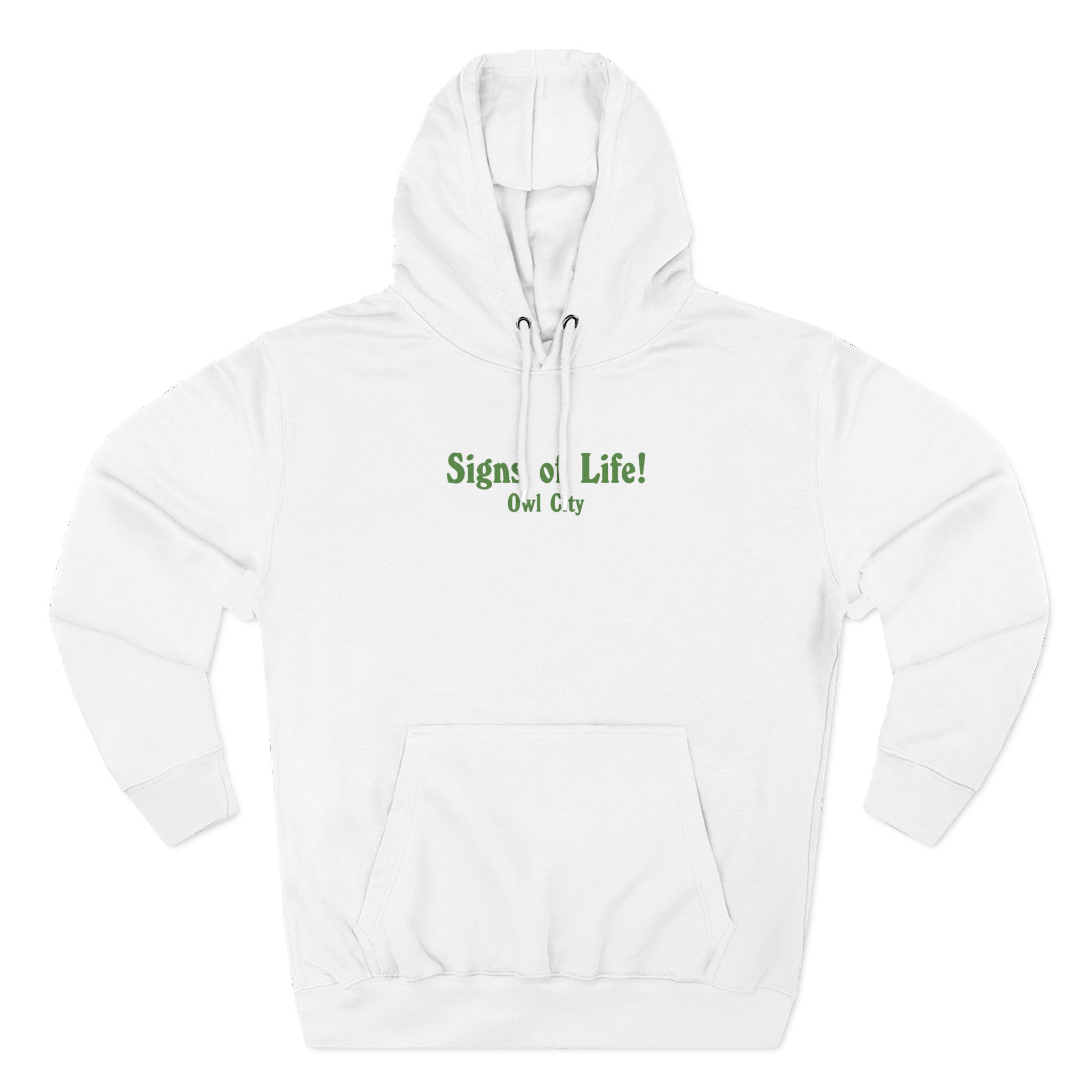 Owl City Signs of Life Three-Panel Fleece Hoodie