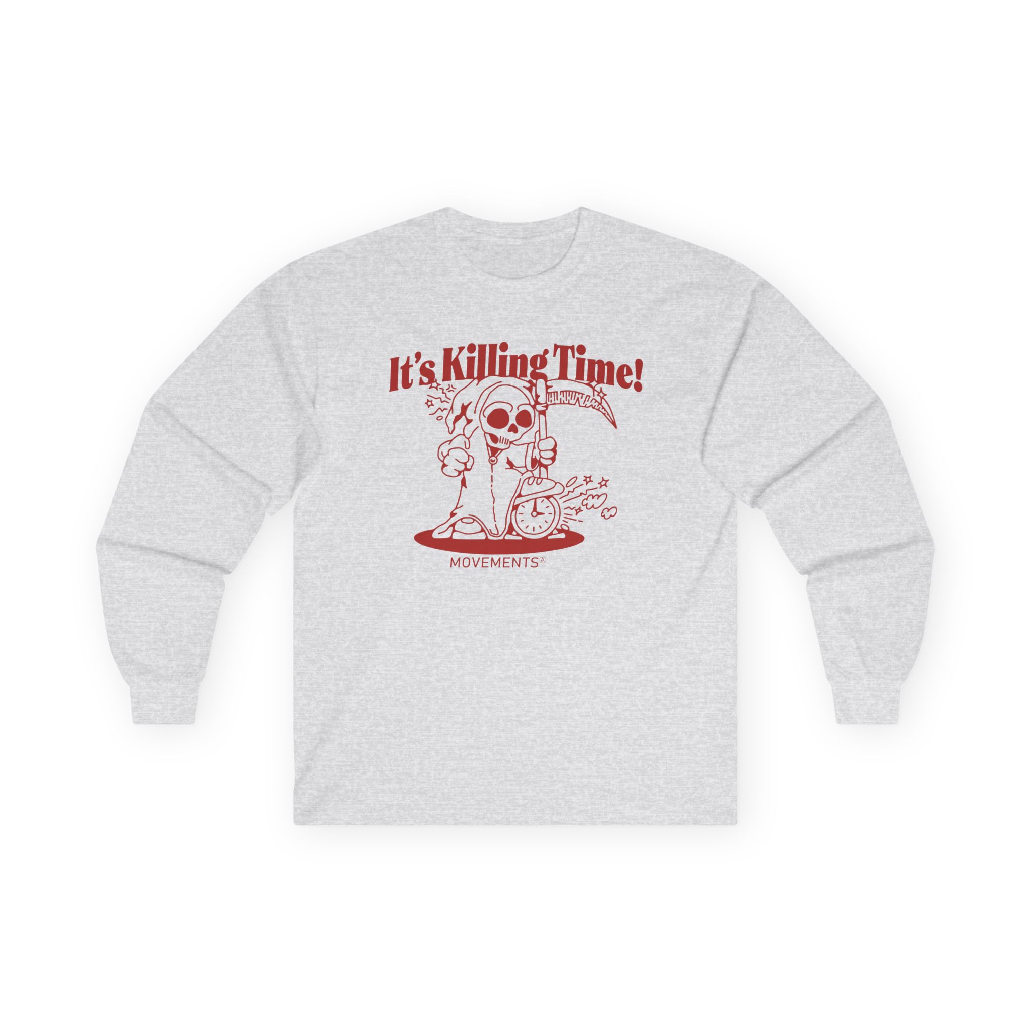 Movements Killing Time Unisex Ultra Cotton Long Sleeve Tee