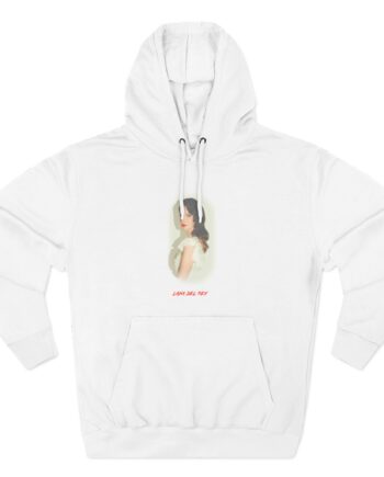 Lanadelrey Indio Portrait Three-Panel Fleece Hoodie
