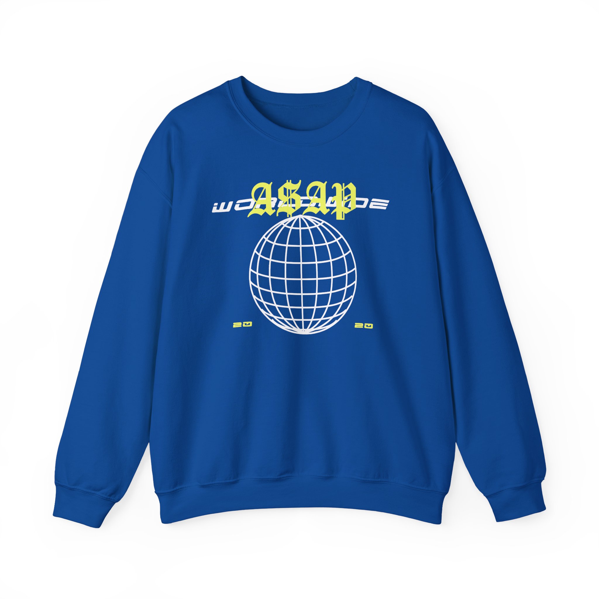 Asap Mob Worldwide Unisex Heavy Blendâ„¢ Crewneck Sweatshirt