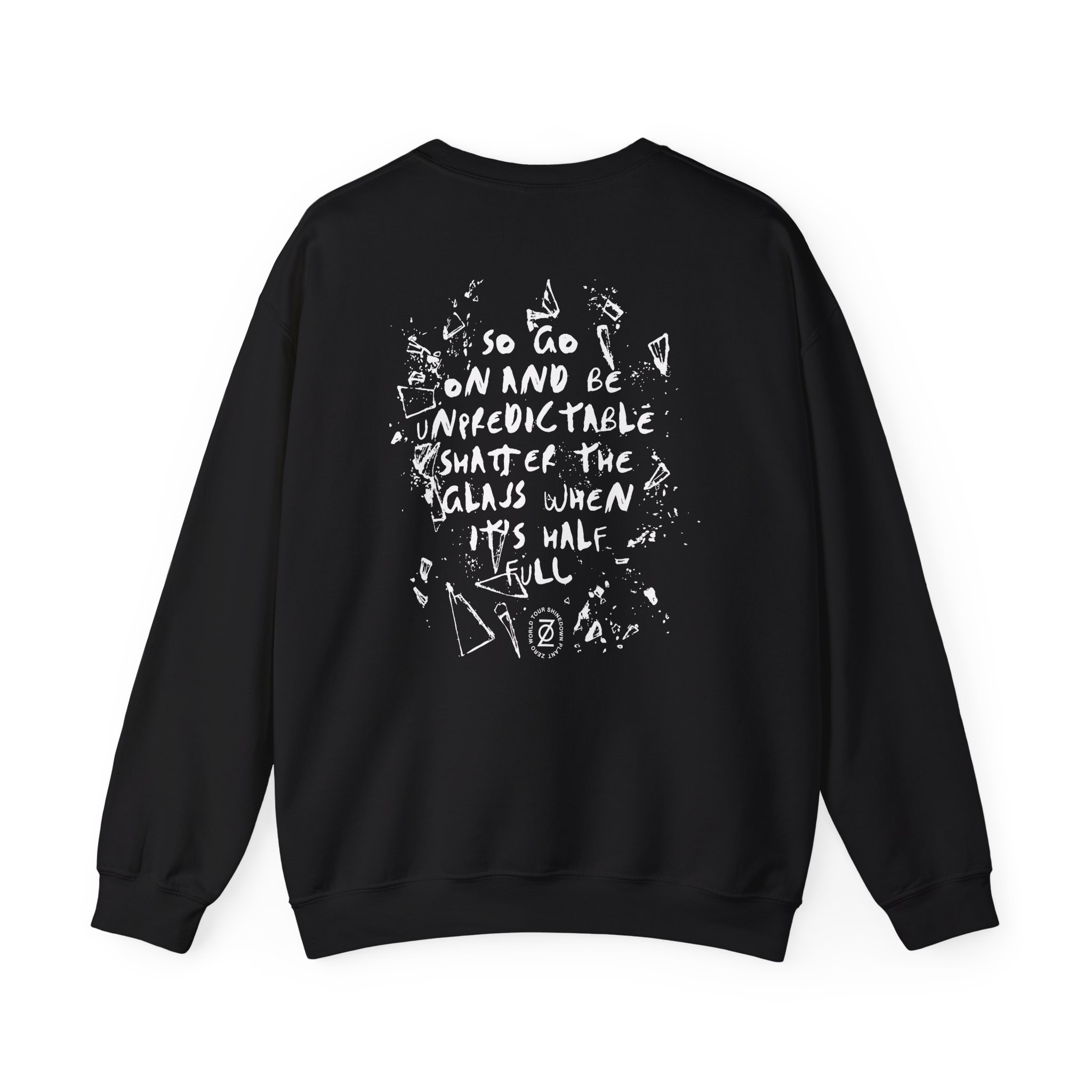 Shinedown Shattered Unisex Heavy Blendâ„¢ Crewneck Sweatshirt