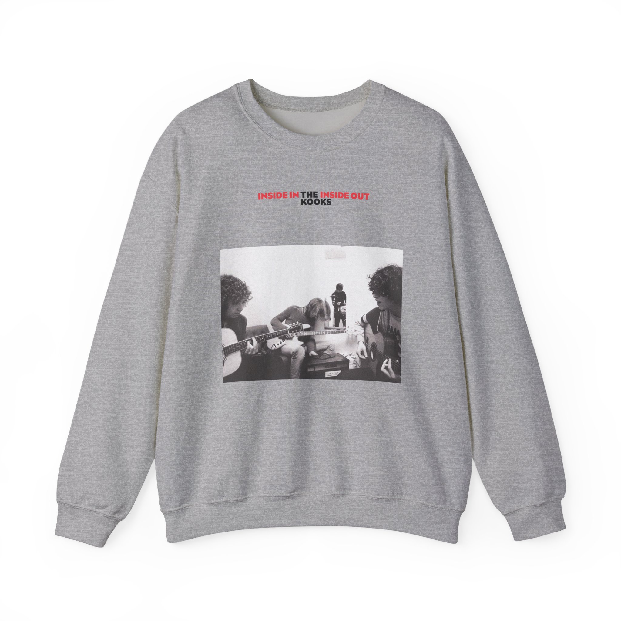 The Kooks Inside In inside Out Album Cover Unisex Heavy Blendâ„¢ Crewneck Sweatshirt