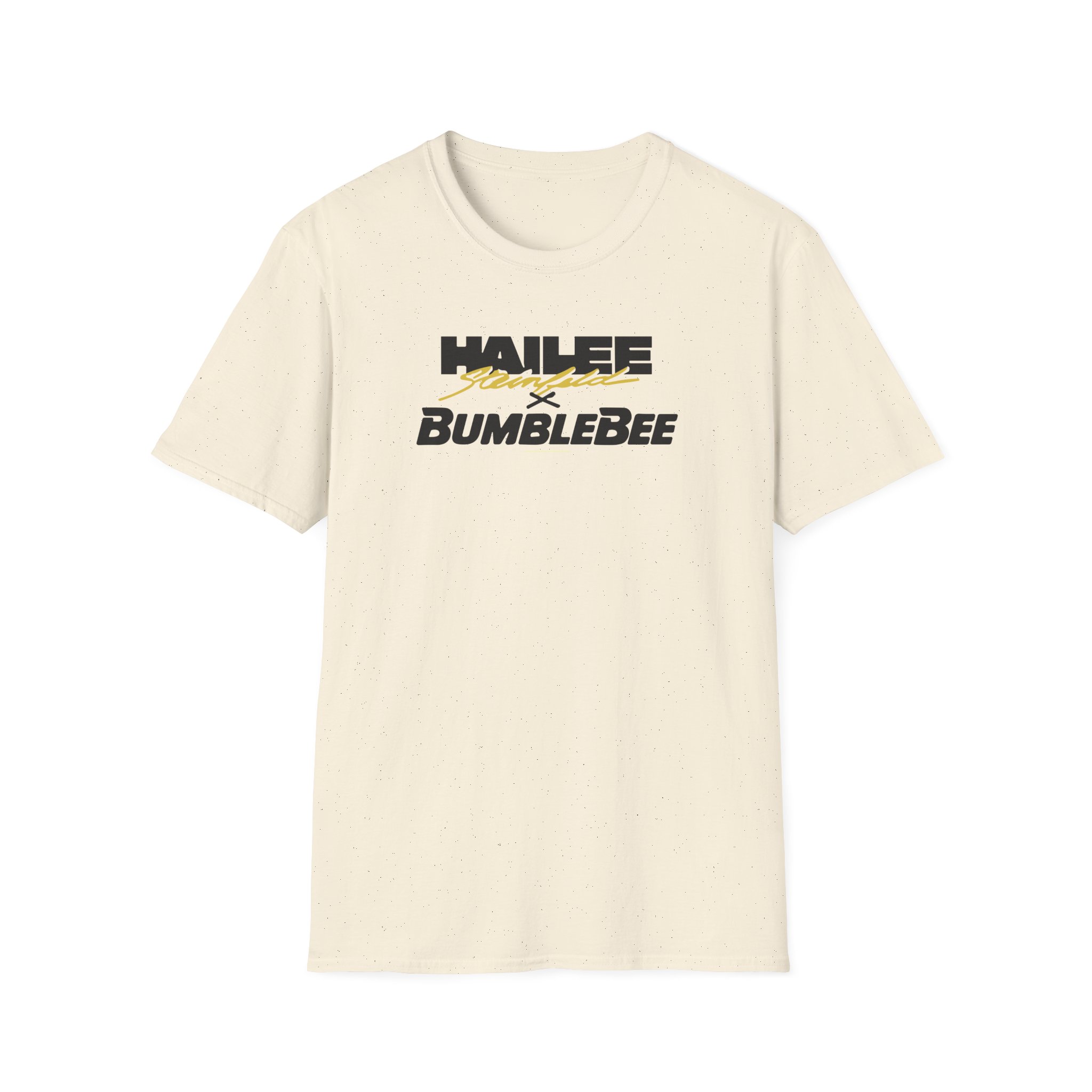 Hailee Steinfeld Bumblebee Moto Unisex Softstyle T-Shirt