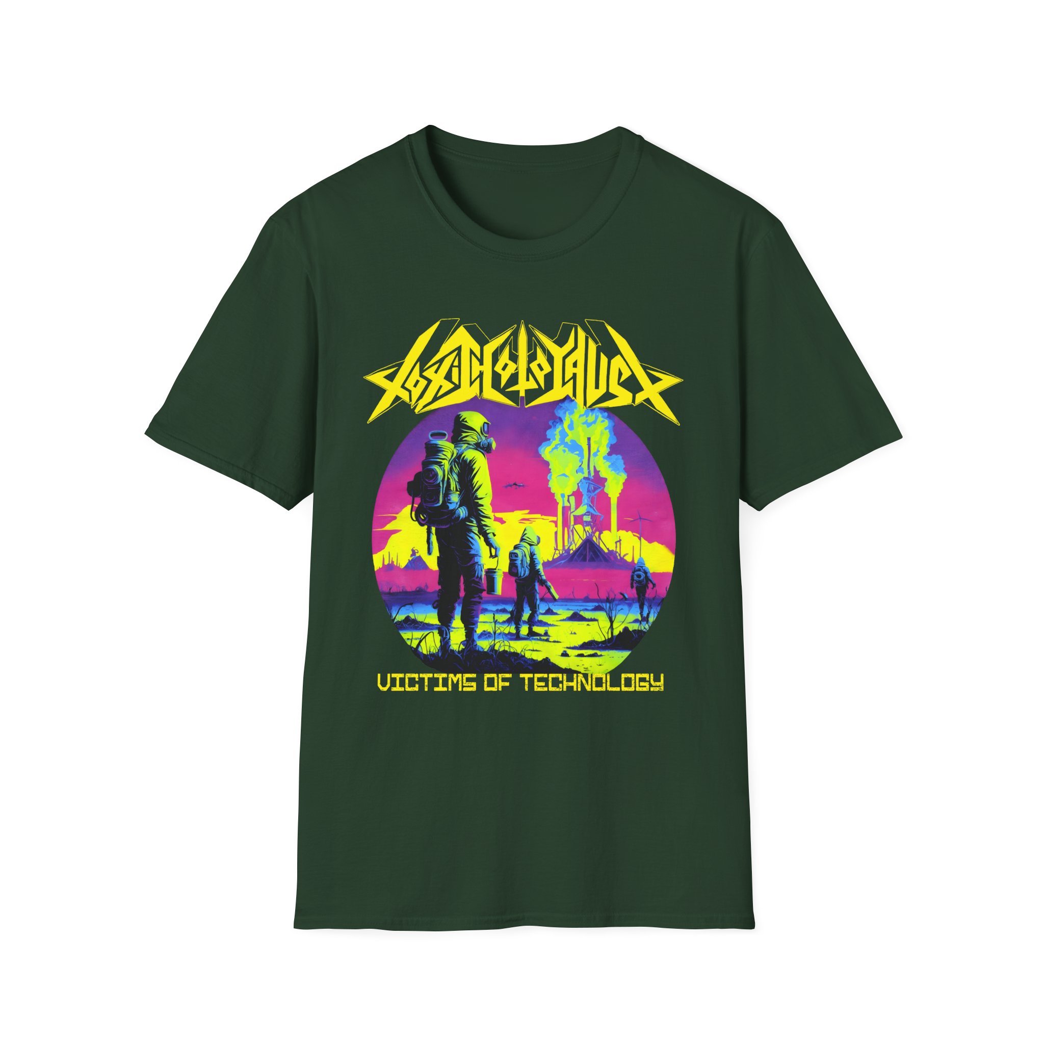 Toxic Holocaust Victims of Technology Unisex Softstyle T-Shirt