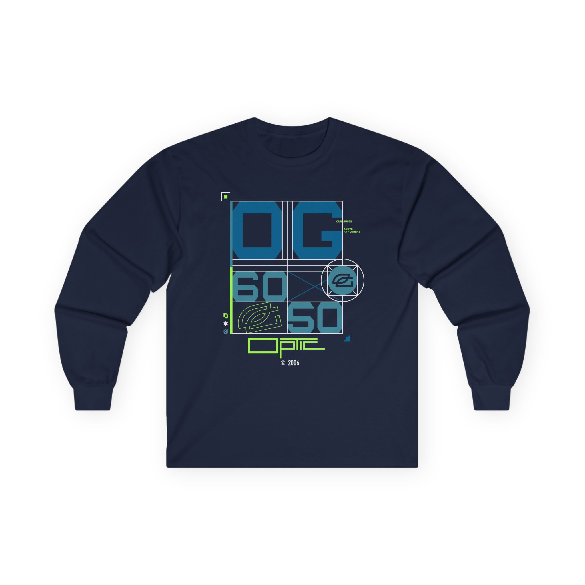 Optic Texas the Greenprint Unisex Ultra Cotton Long Sleeve Tee