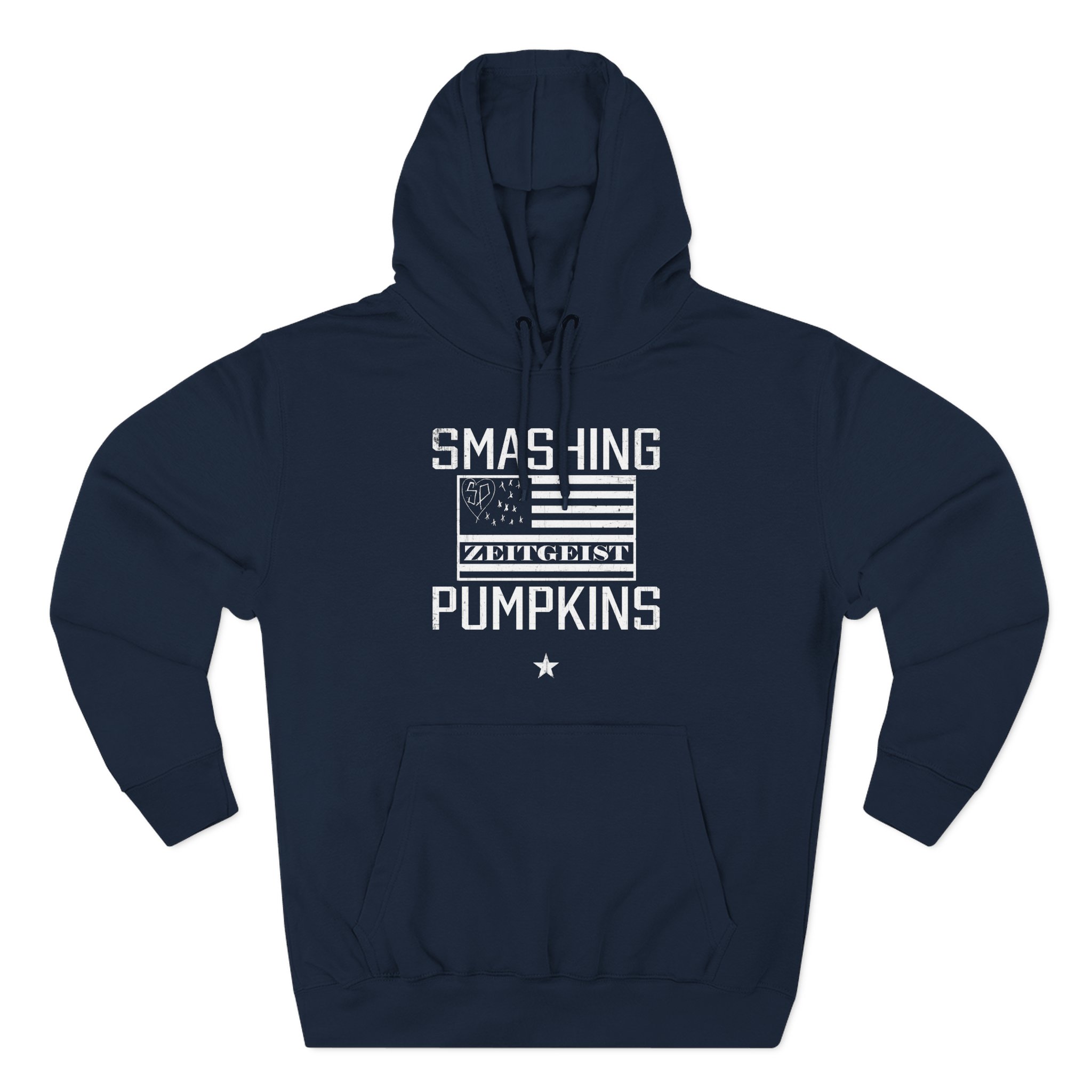 The Smashing Pumpkins Had to Laugh Three-Panel Fleece Hoodie