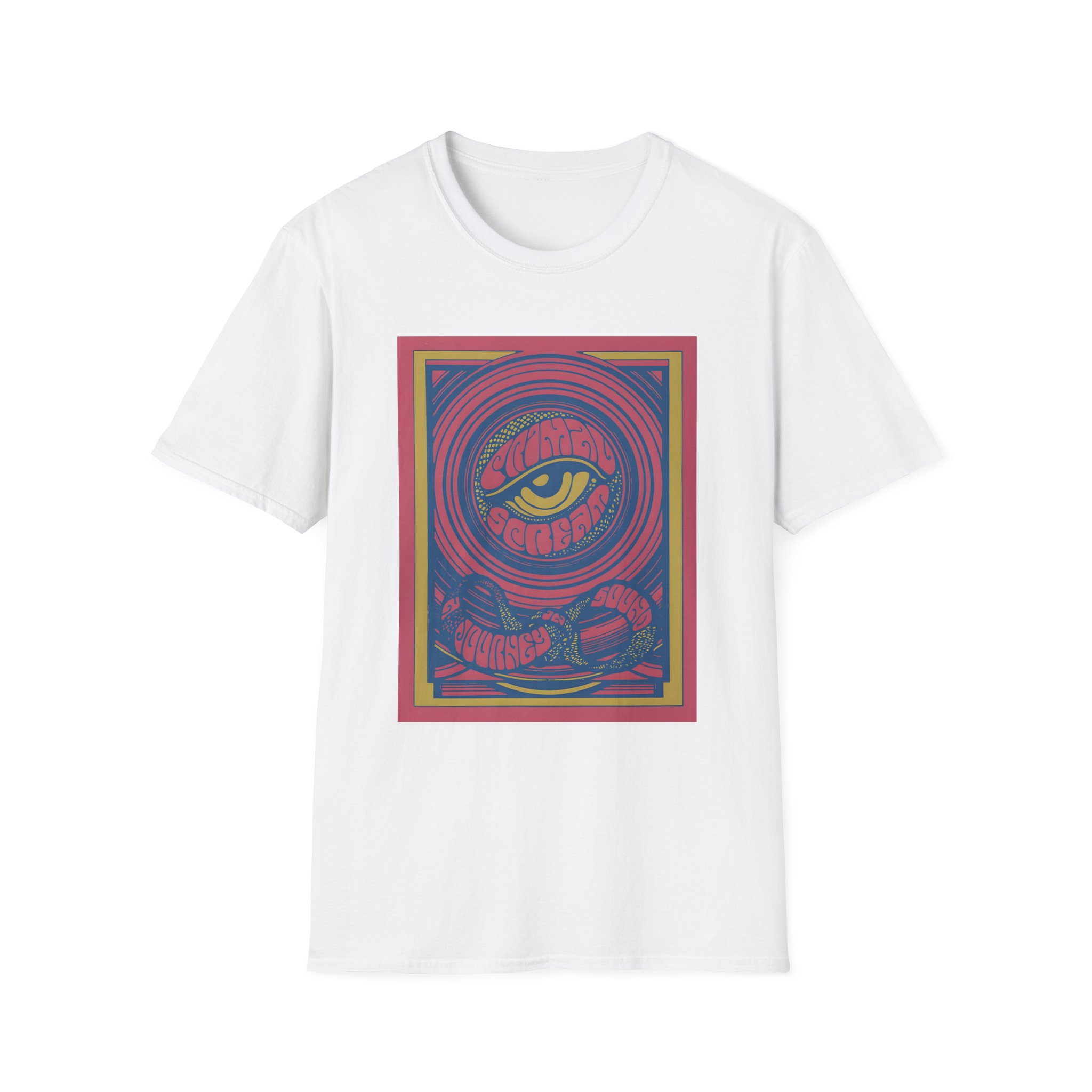 Primal Scream a Journey Into Sound Unisex Softstyle T-Shirt