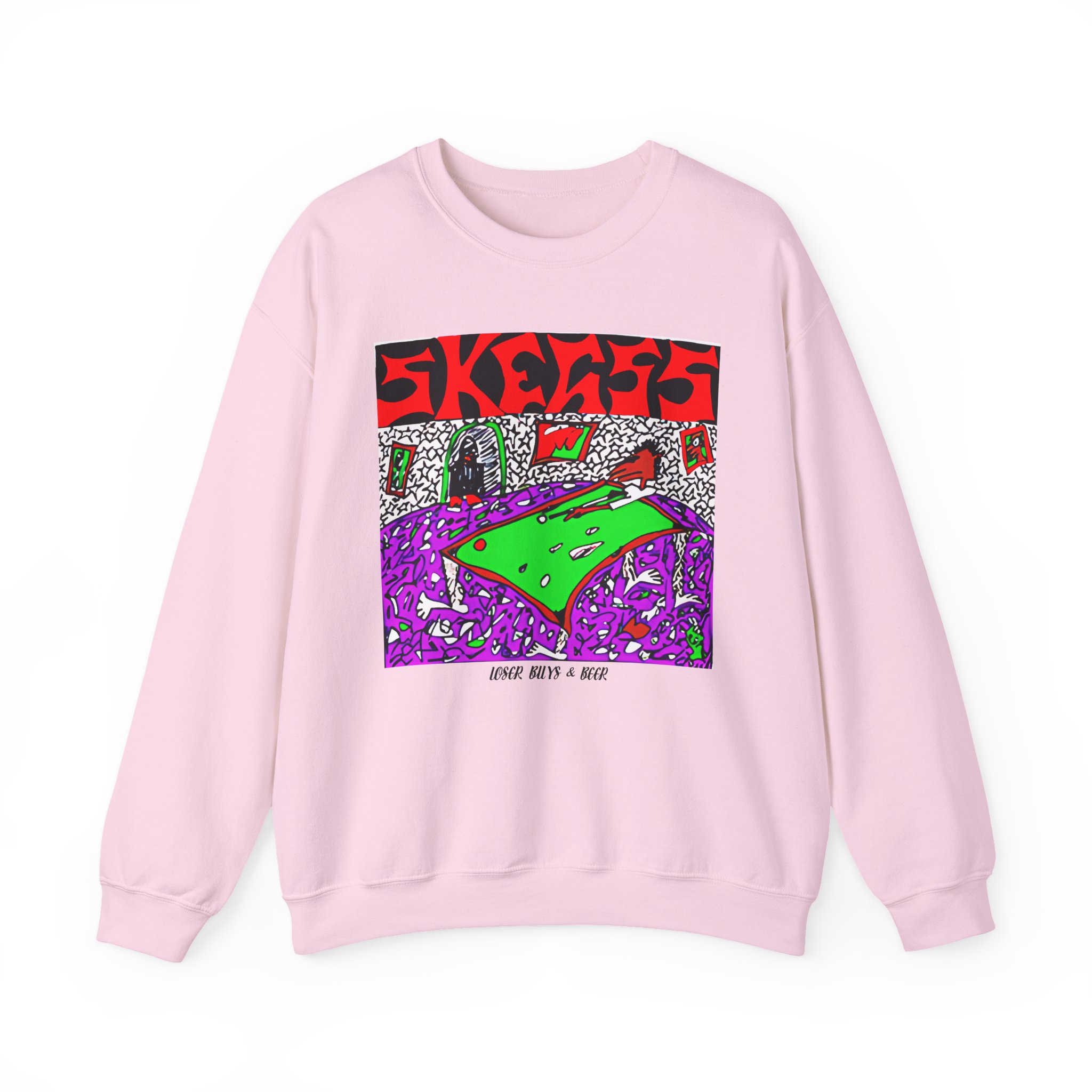 Skegss Pool Unisex Heavy Blendâ„¢ Crewneck Sweatshirt