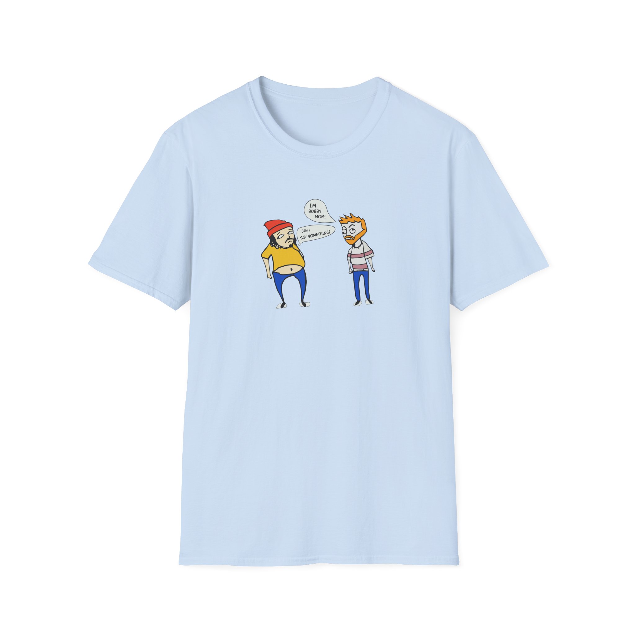 Bad Friends Embroidered Unisex Softstyle T-Shirt