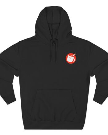 Drawfee Logo Three-Panel Fleece Hoodie