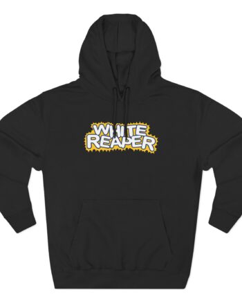 White Reaper Three-Panel Fleece Hoodie