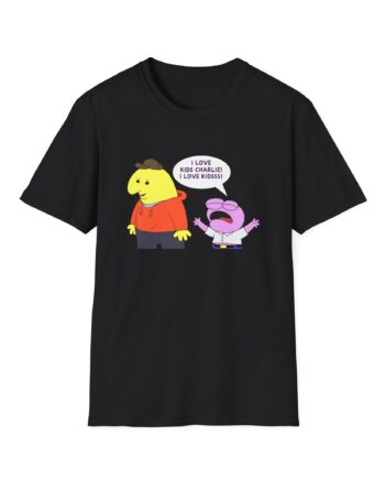 Smiling Friends I Love Kids Unisex Softstyle T-shirt