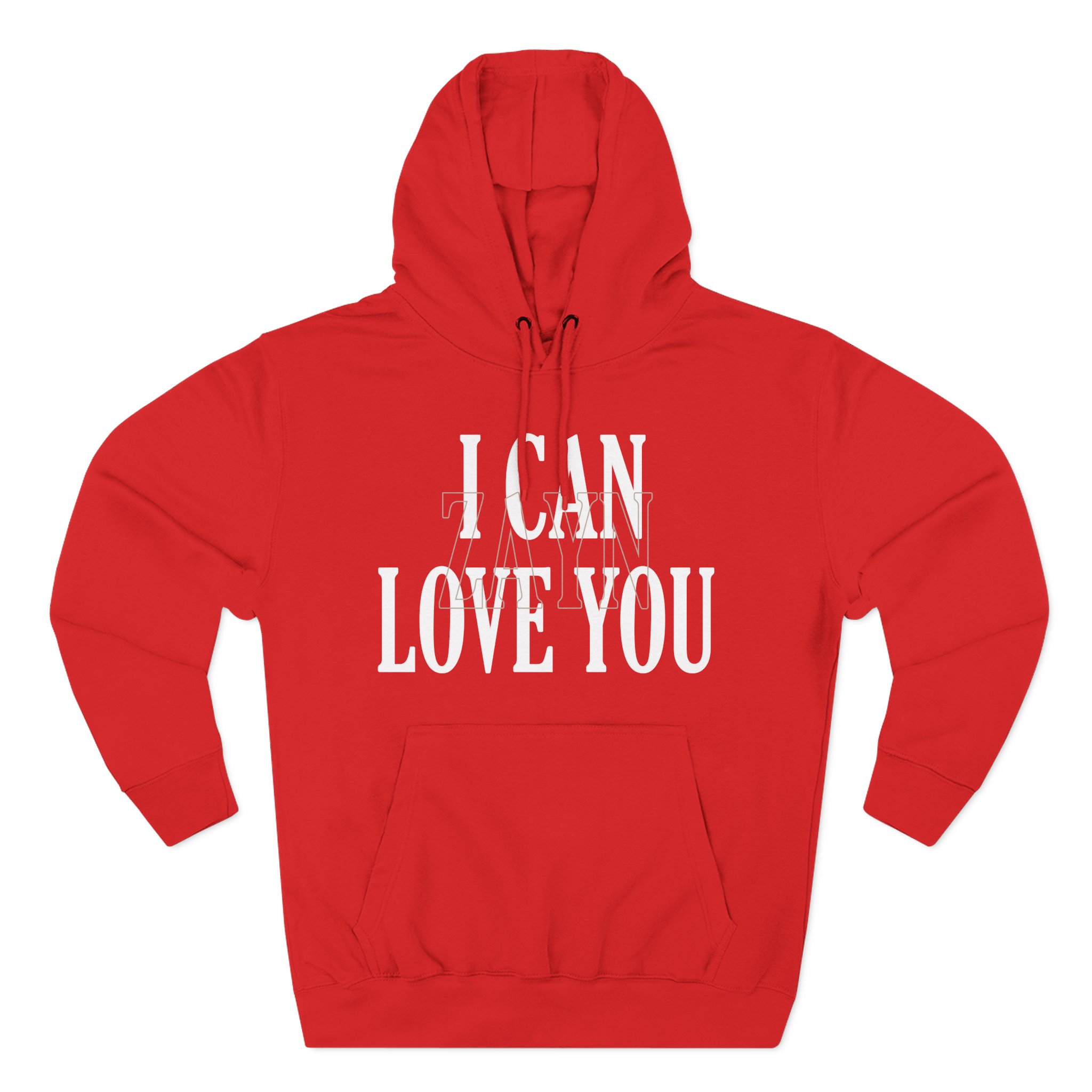 Zayn Malik I Can Love You Three-Panel Fleece Hoodie