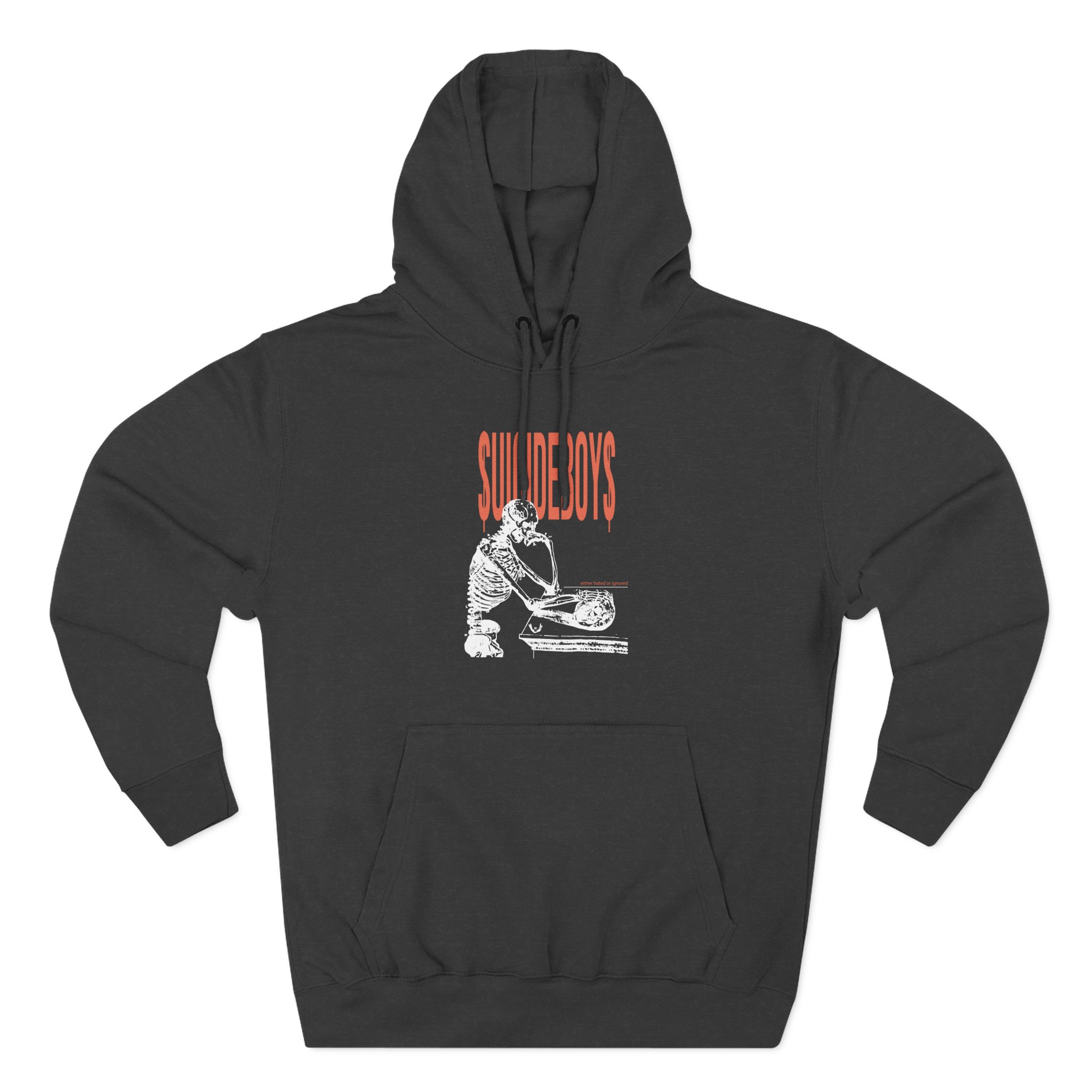 $uicideboy$ Either Hated or Ignores Three-Panel Fleece Hoodie
