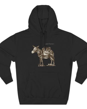 Mumbo Jumbo Sport Horse Three-Panel Fleece Hoodie