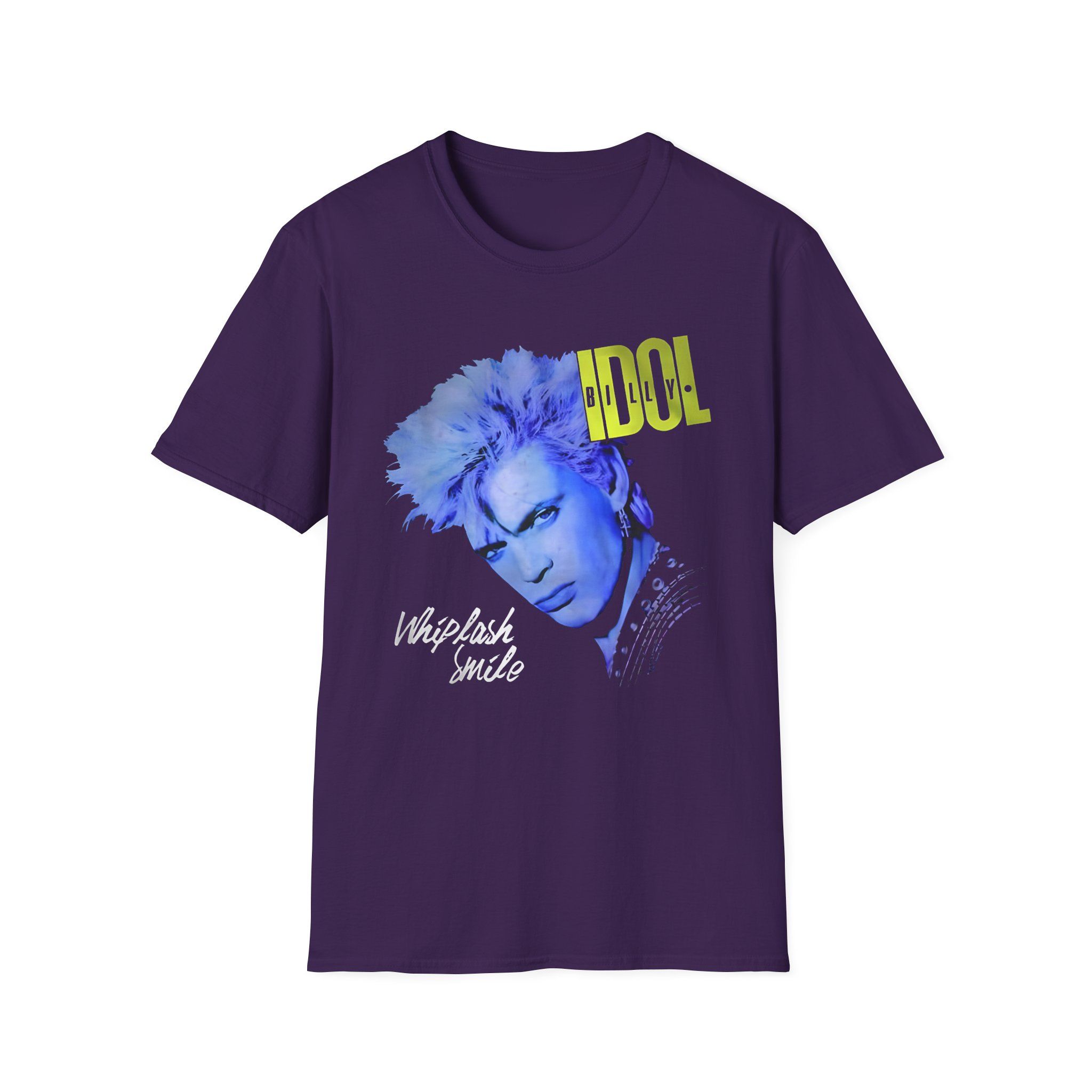 Billy Idol Whiplash Smile Album Unisex Softstyle T-Shirt