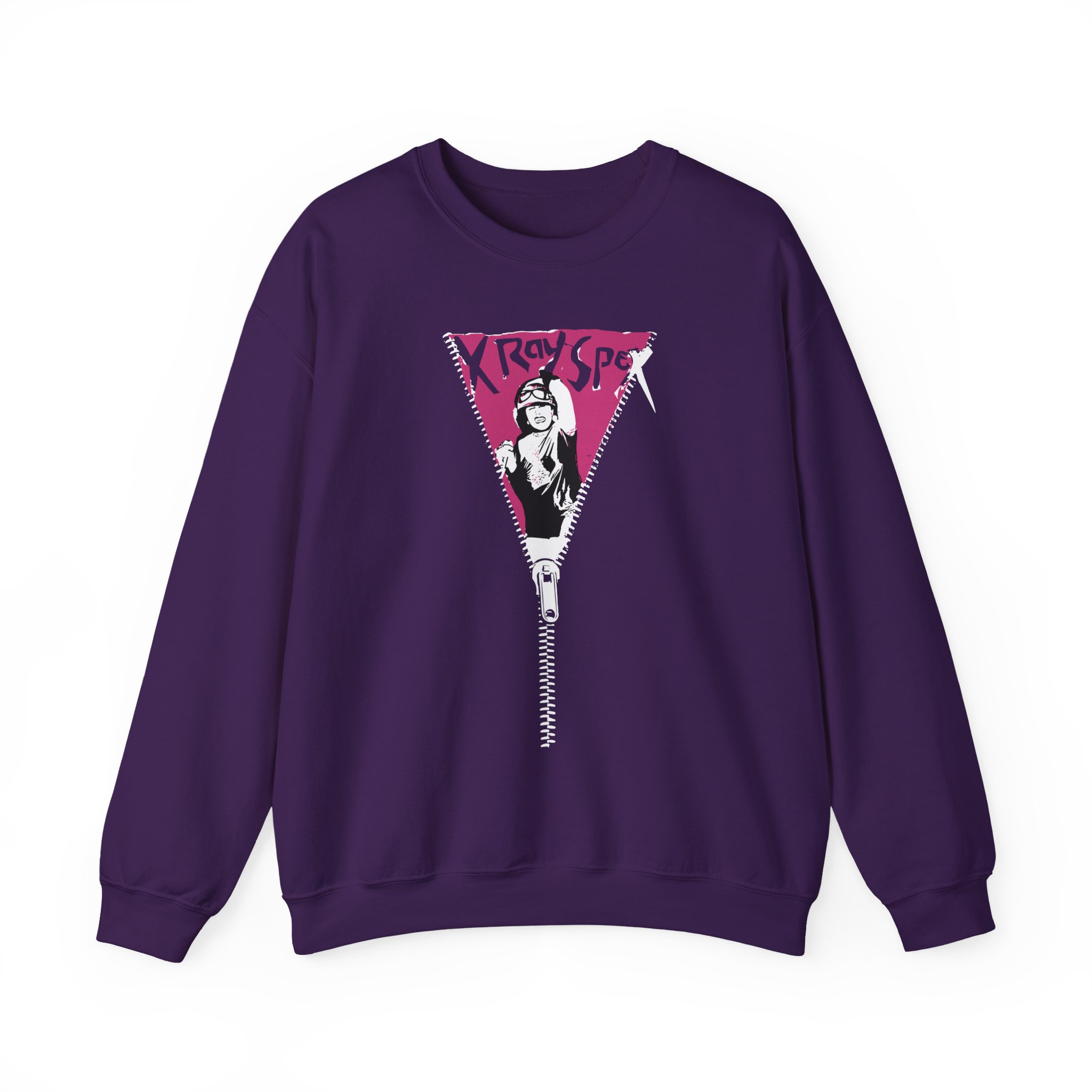 X-ray Spex Zipper Unisex Heavy Blendâ„¢ Crewneck Sweatshirt