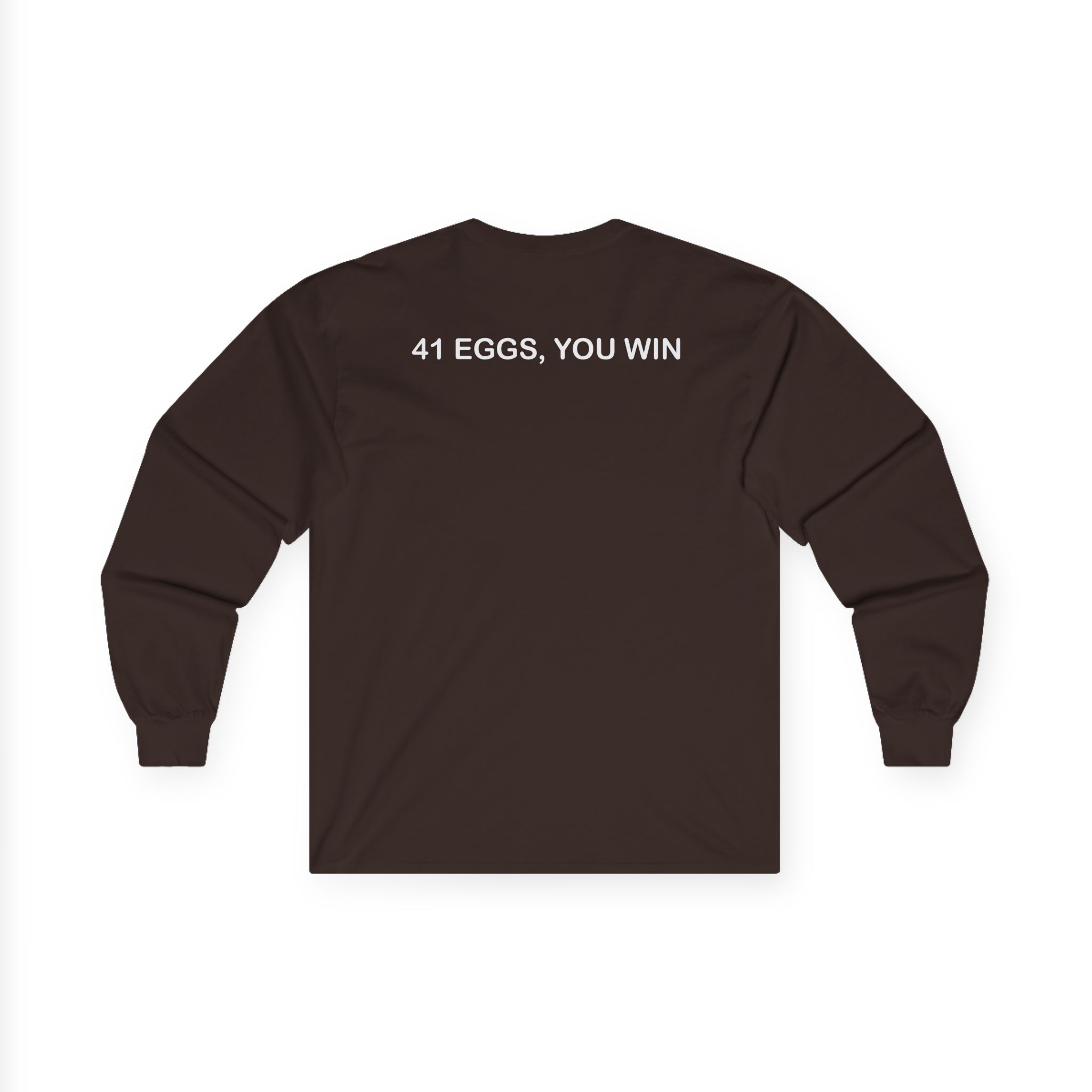 I Think You Should Leave River 41 Eggs You Win Unisex Ultra Cotton Long Sleeve Tee