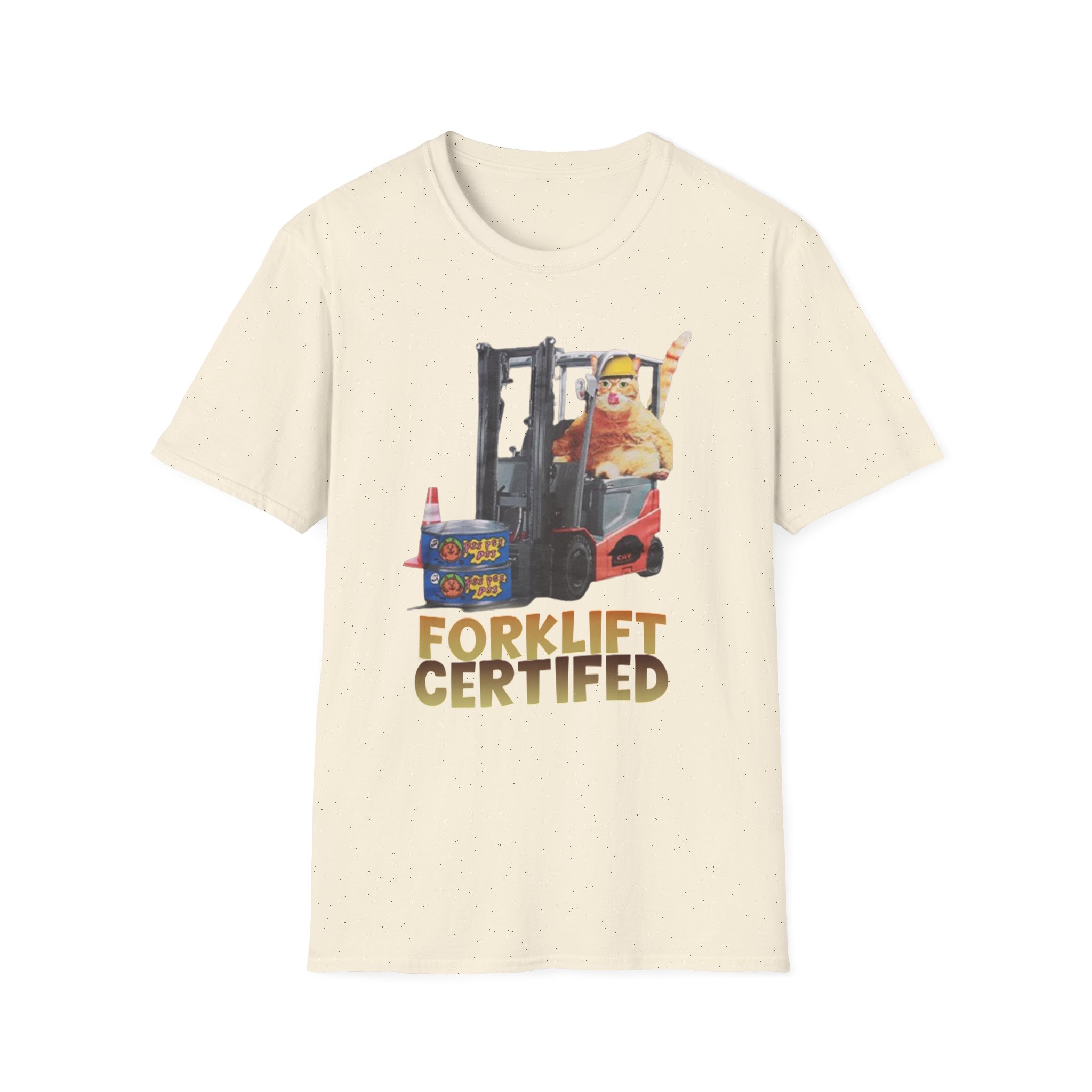 William Osman Forklift Certified Unisex Softstyle T-Shirt