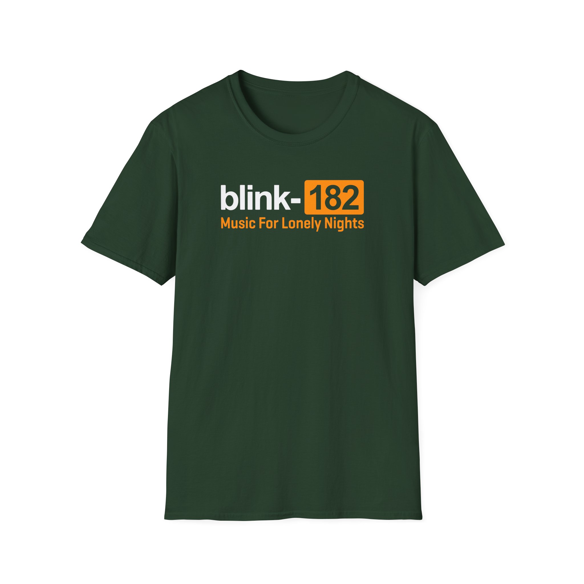 Blink 182 Music for Lonely Nights Unisex Softstyle T-Shirt