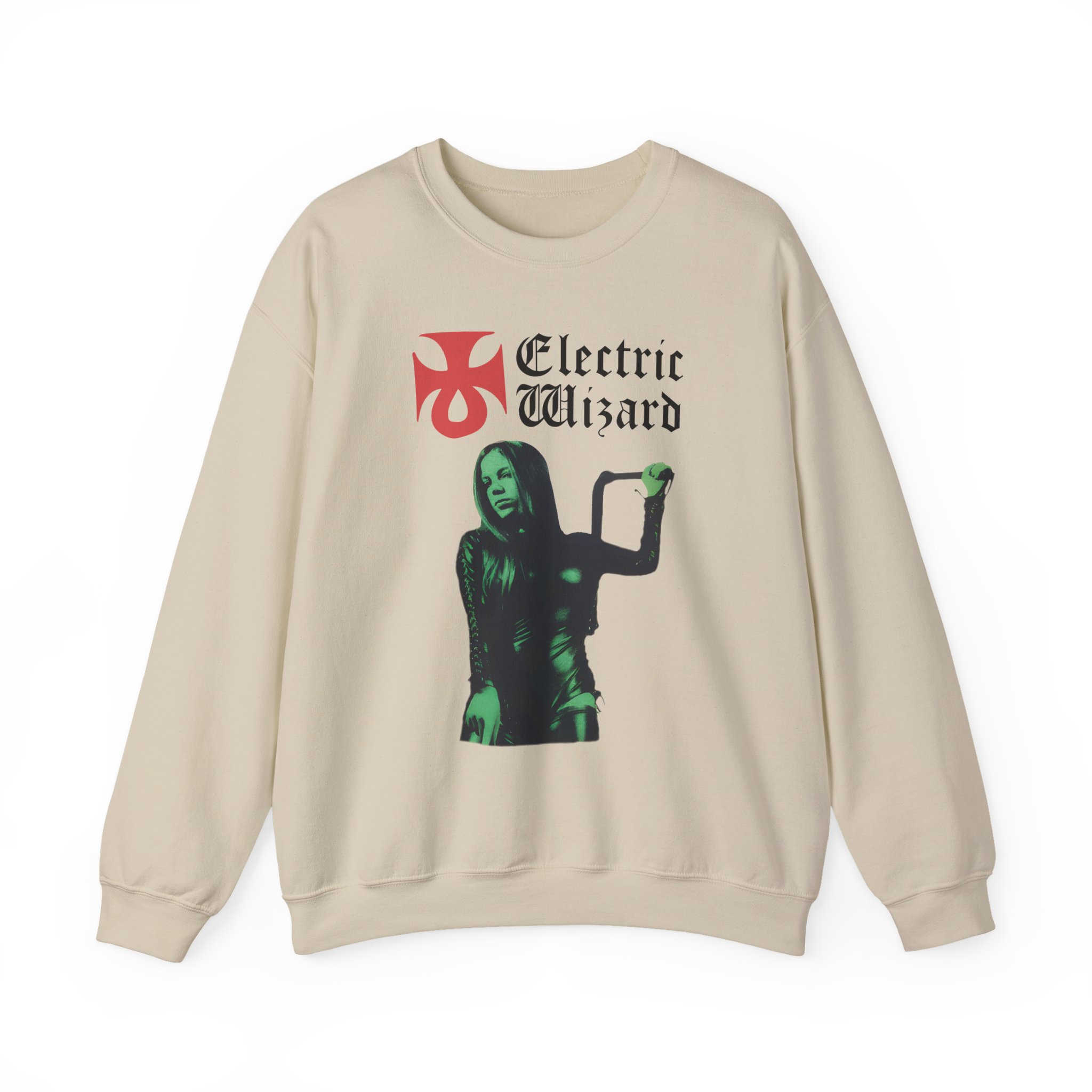 Electric Wizard Whip Unisex Heavy Blendâ„¢ Crewneck Sweatshirt