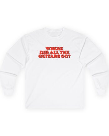 Mcfly Where Did All the Guitars Go? Unisex Ultra Cotton Long Sleeve Tee