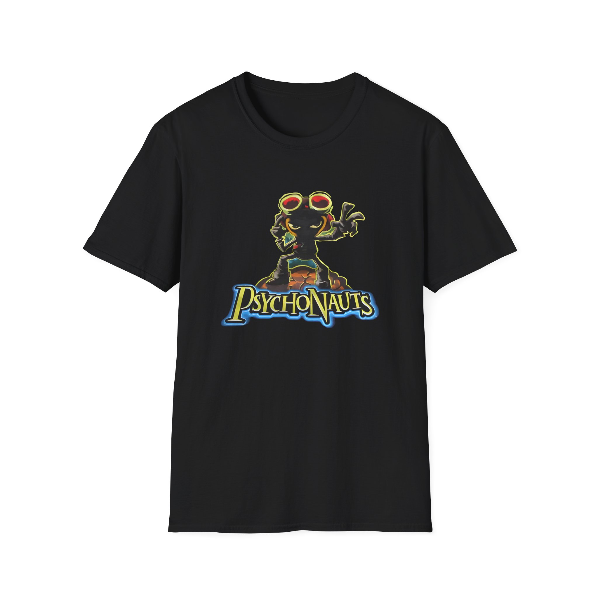 Double Fine Psychonauts Raz Unisex Softstyle T-Shirt