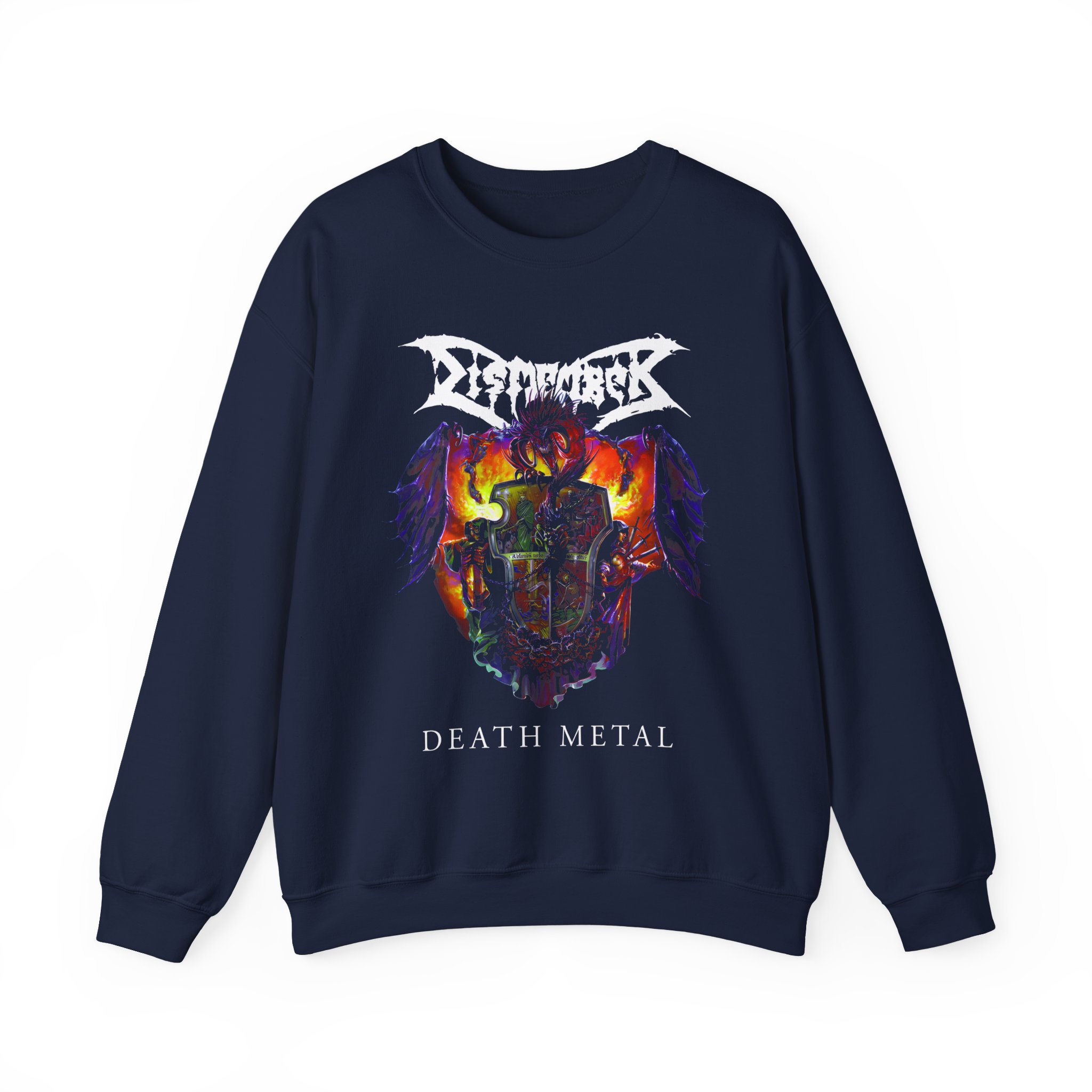 Dismember Death Metal Unisex Heavy Blendâ„¢ Crewneck Sweatshirt