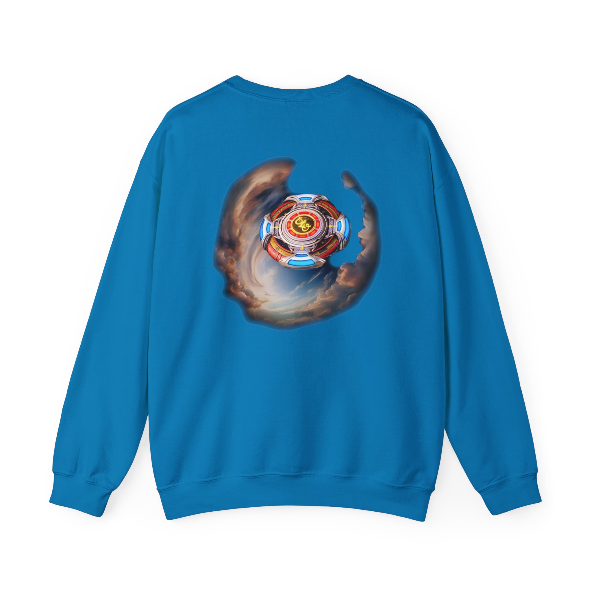 Elo Spaceship Sky Unisex Heavy Blendâ„¢ Crewneck Sweatshirt