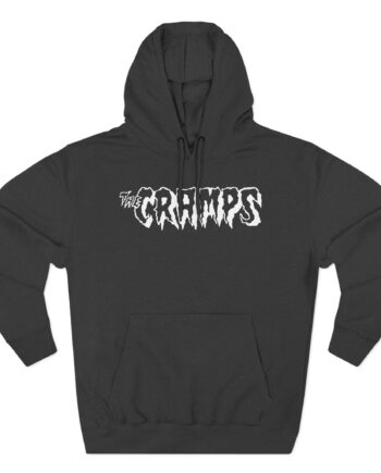 The Cramps Logo Three-Panel Fleece Hoodie