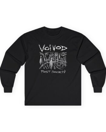 Voivod Post Society V1 Unisex Ultra Cotton Long Sleeve Tee