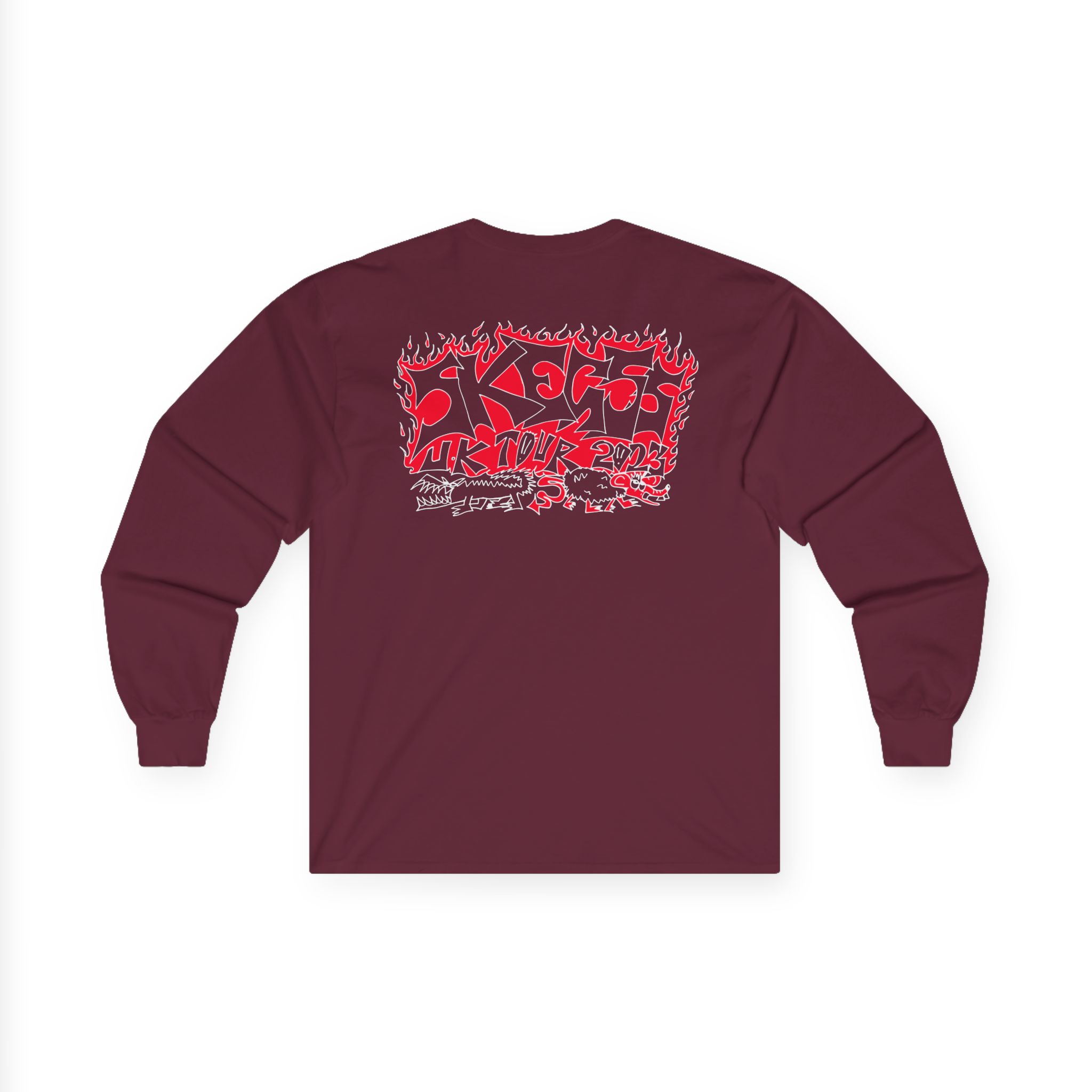 Skegss Rat Tour Unisex Ultra Cotton Long Sleeve Tee