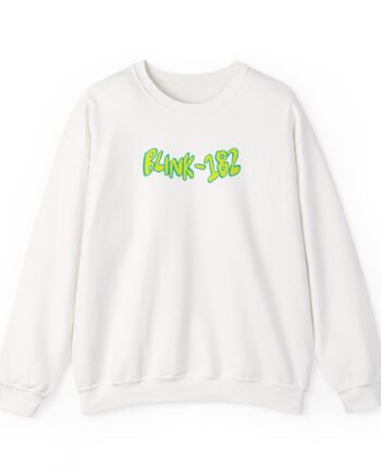Blink 182 One More Time Smiley Sketch Unisex Heavy Blend™ Crewneck Sweatshirt